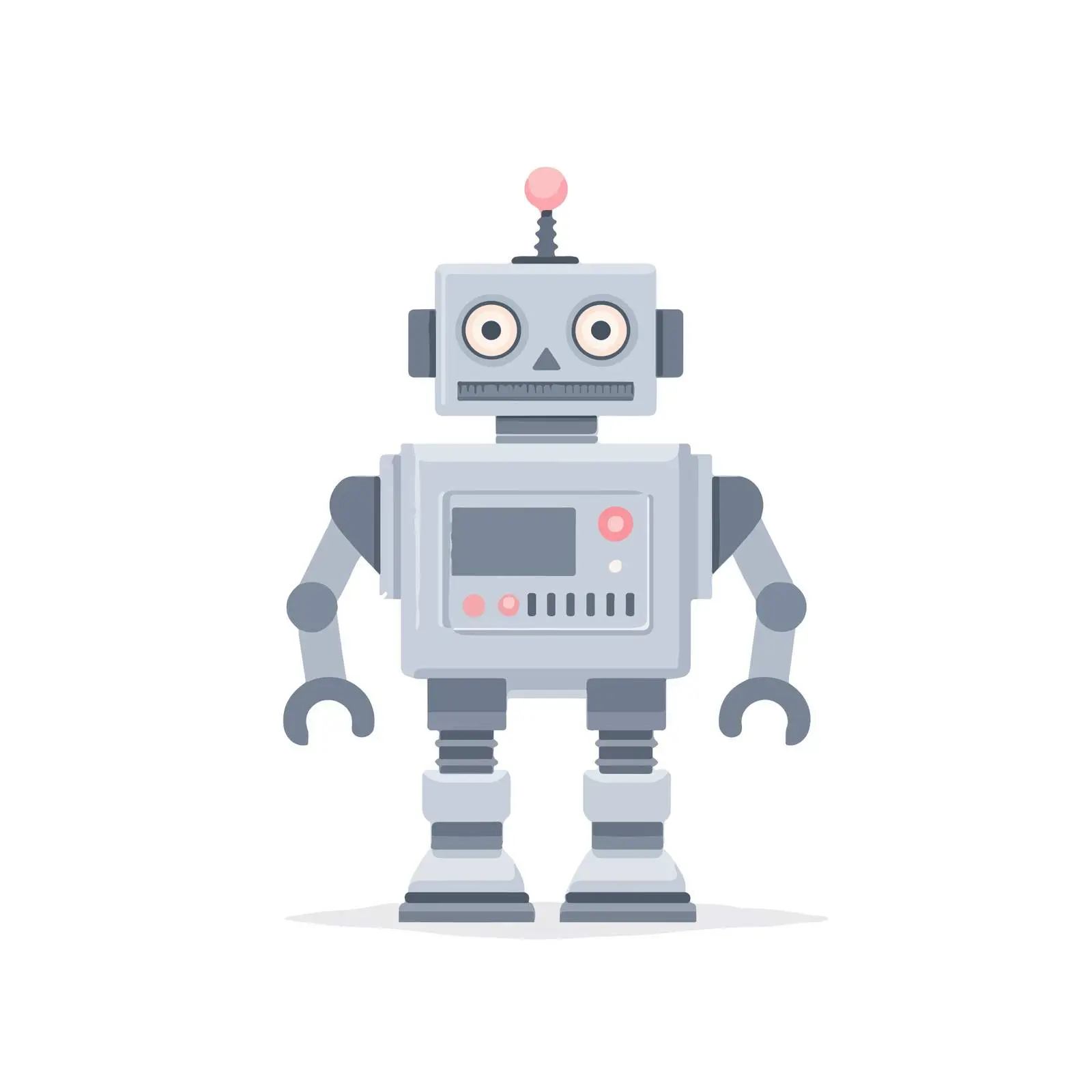 Glossy Robot Icon Design — free download from Dotvec