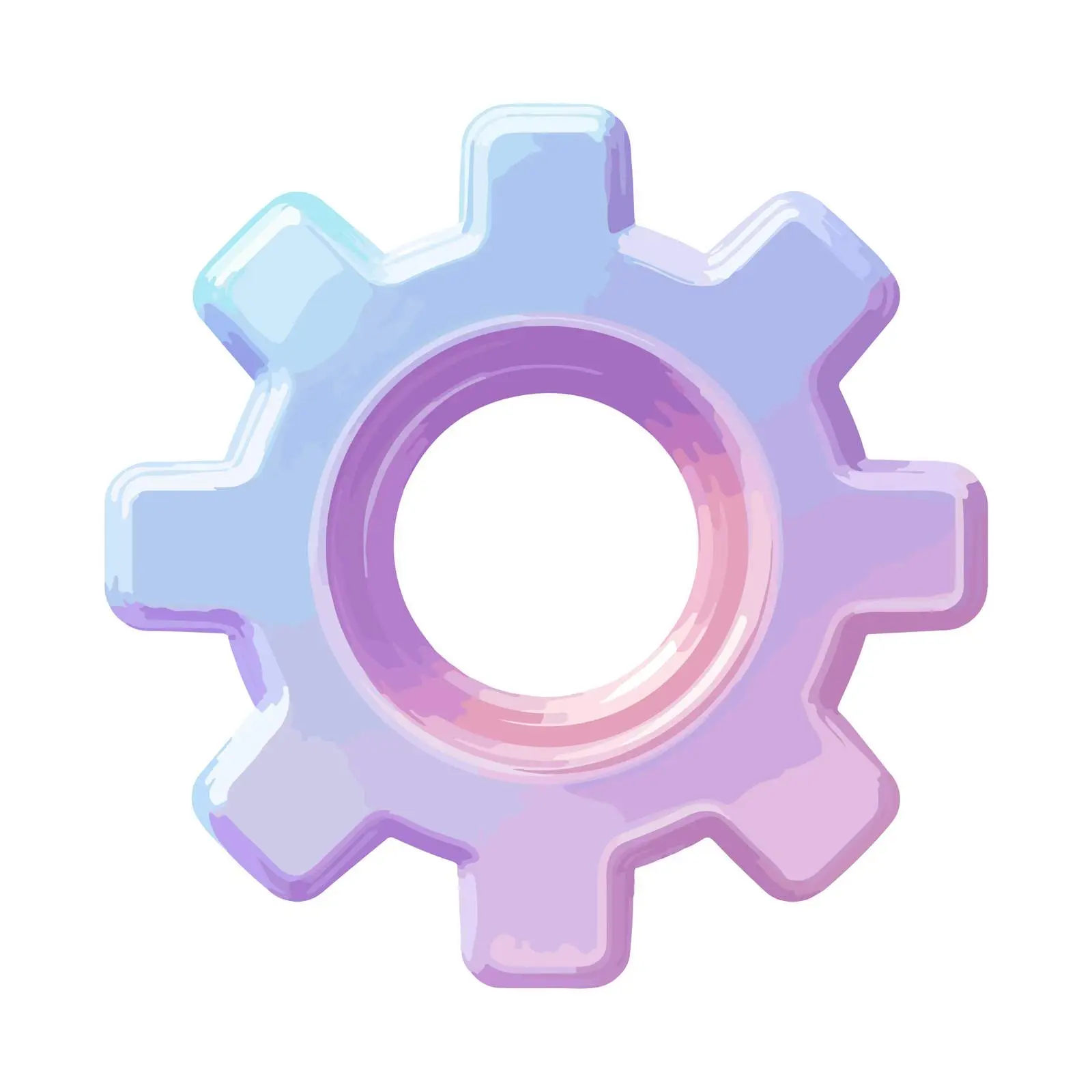 Minimalist Settings Gear Icon — free download from Dotvec