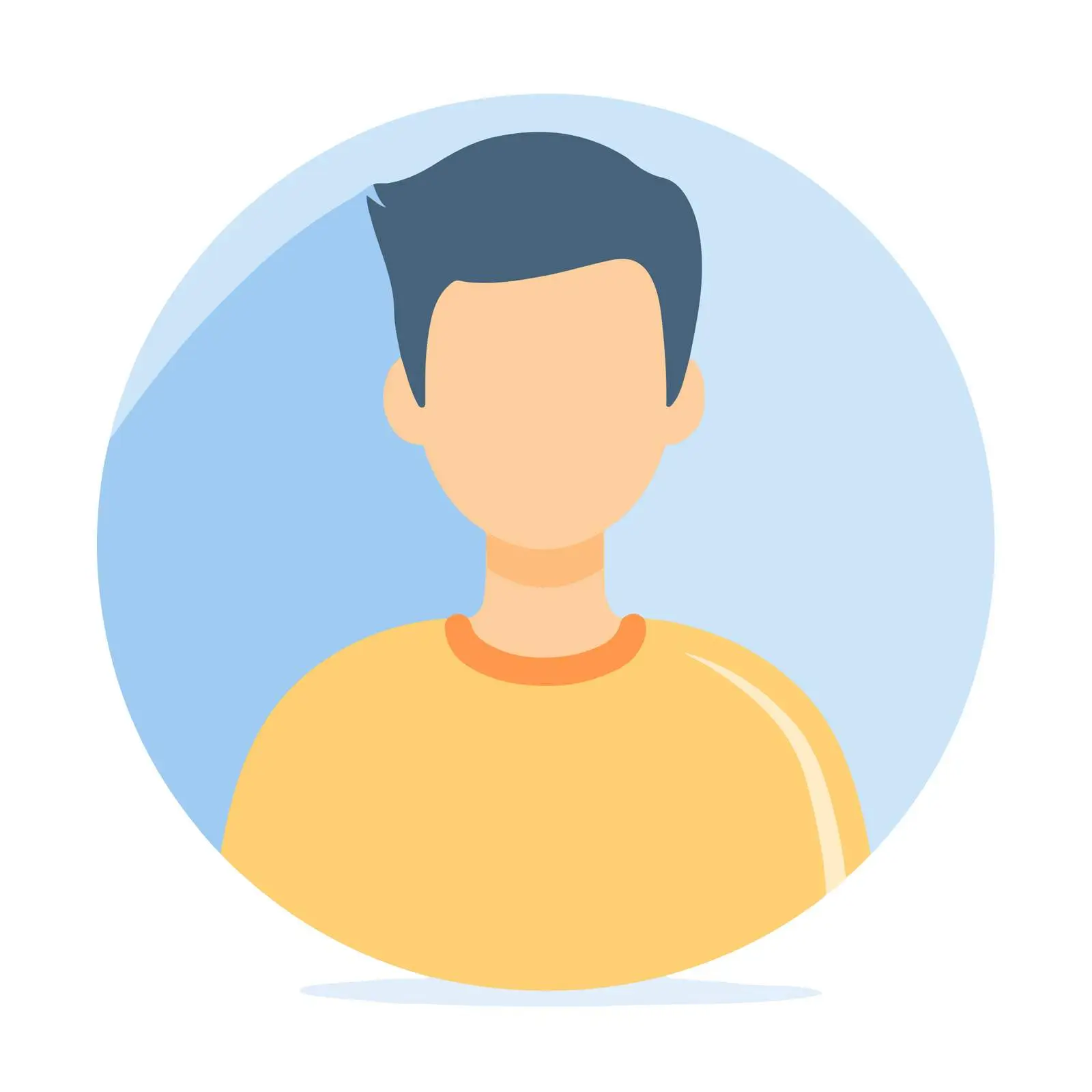 Minimalist User Profile Icon — free download from Dotvec