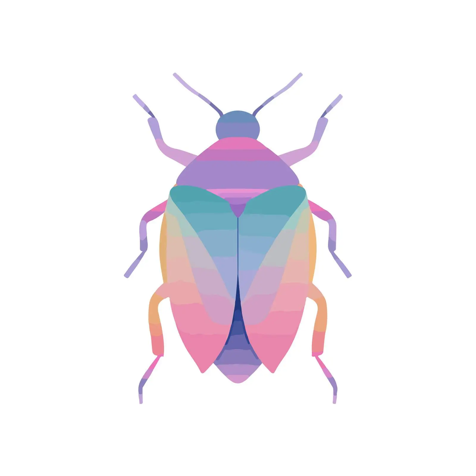 Minimalist Bug Icon Design — free download from Dotvec