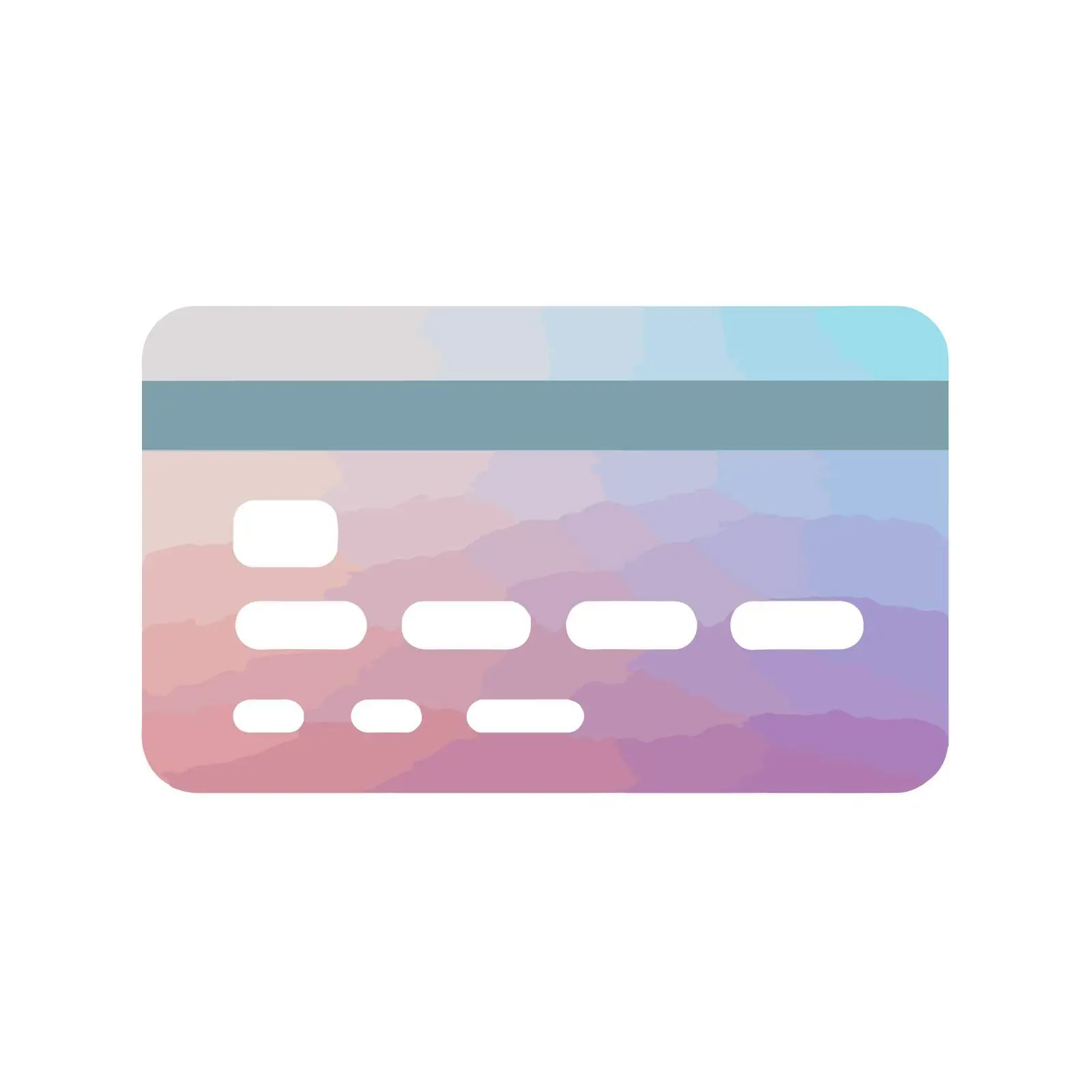 Gradient Credit Card Icon — free download from Dotvec