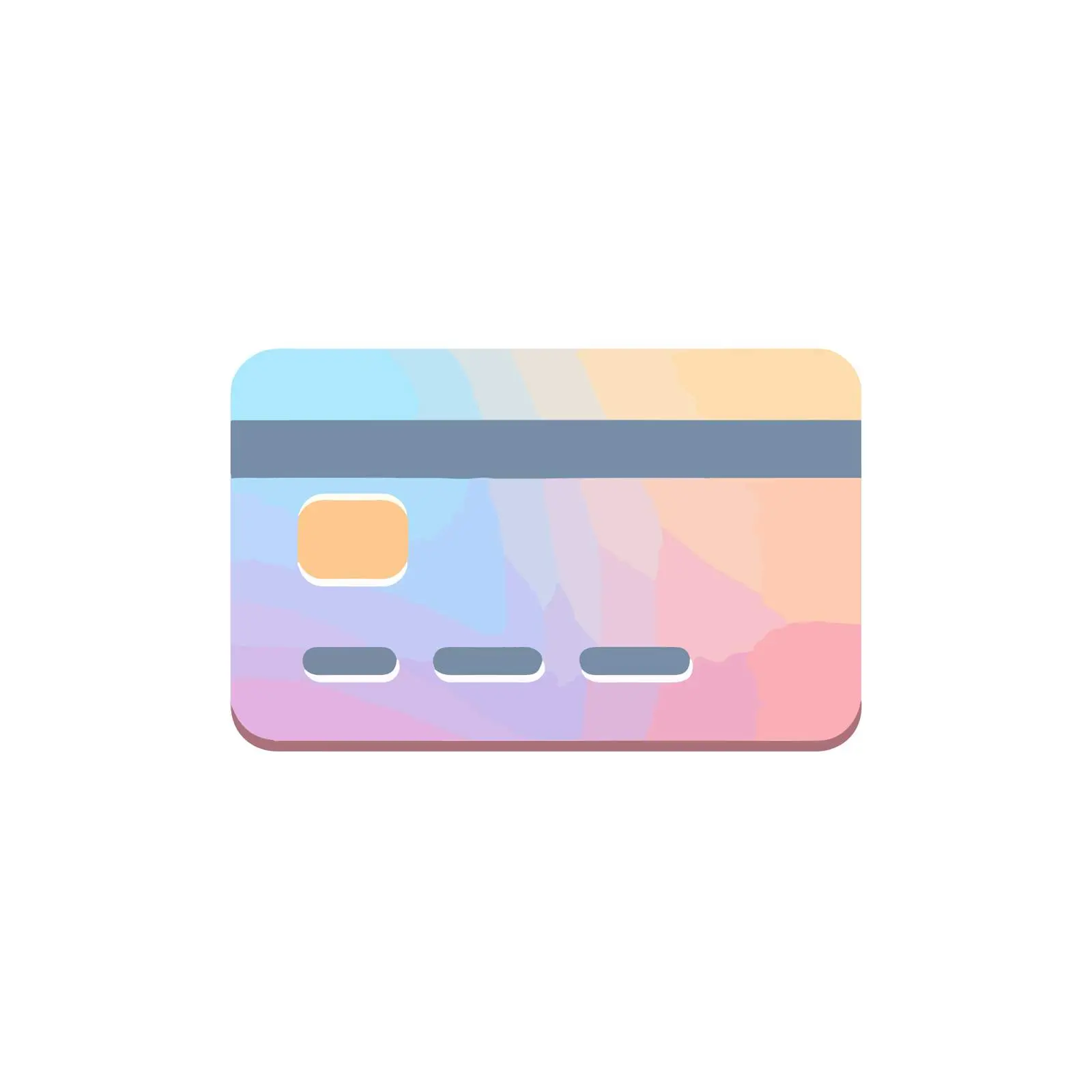 Gradient Credit Card Icon — free download from Dotvec