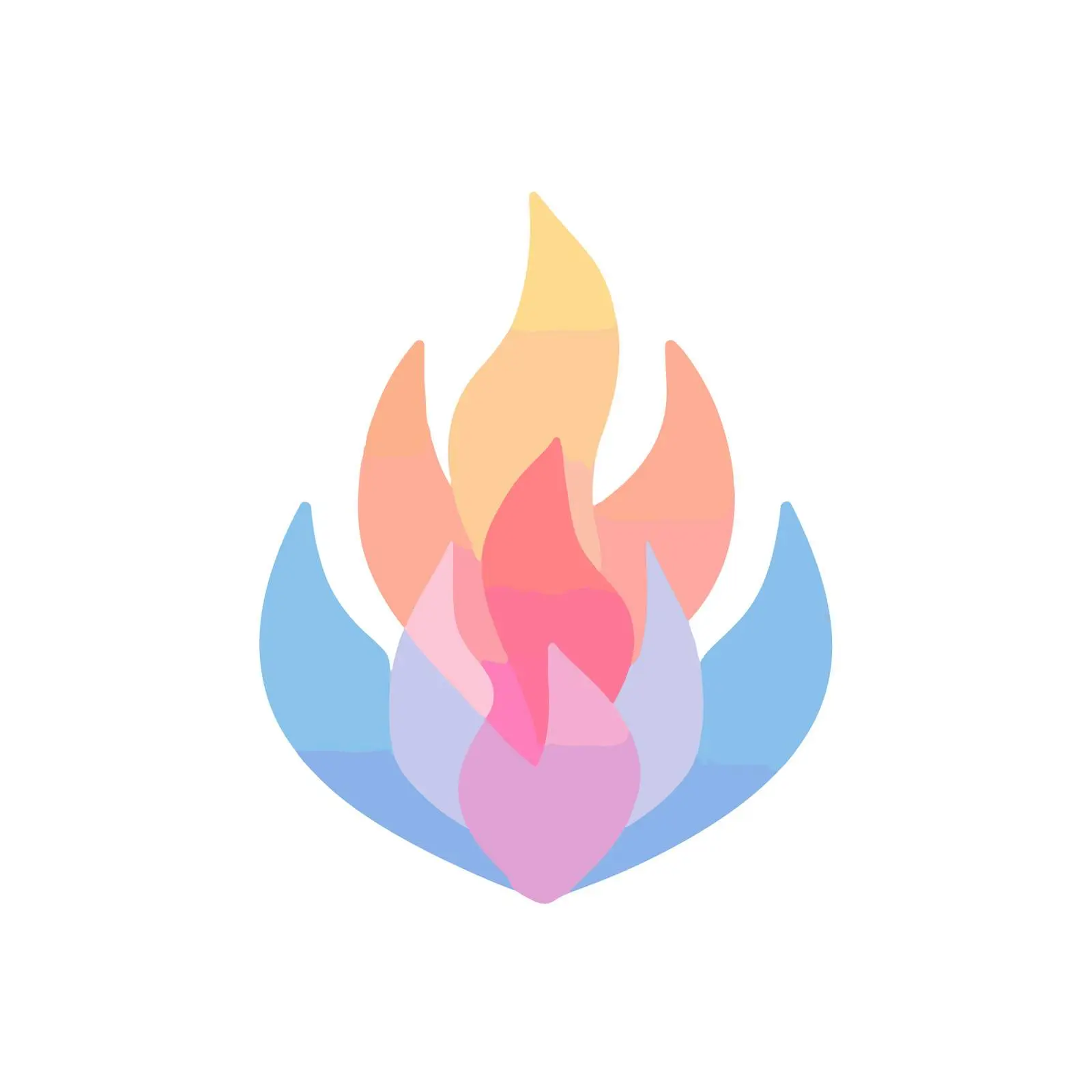 Gradient Fire Icon — free download from Dotvec