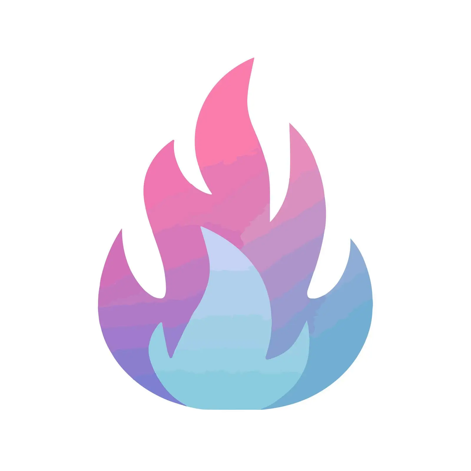 Gradient Fire Icon — free download from Dotvec