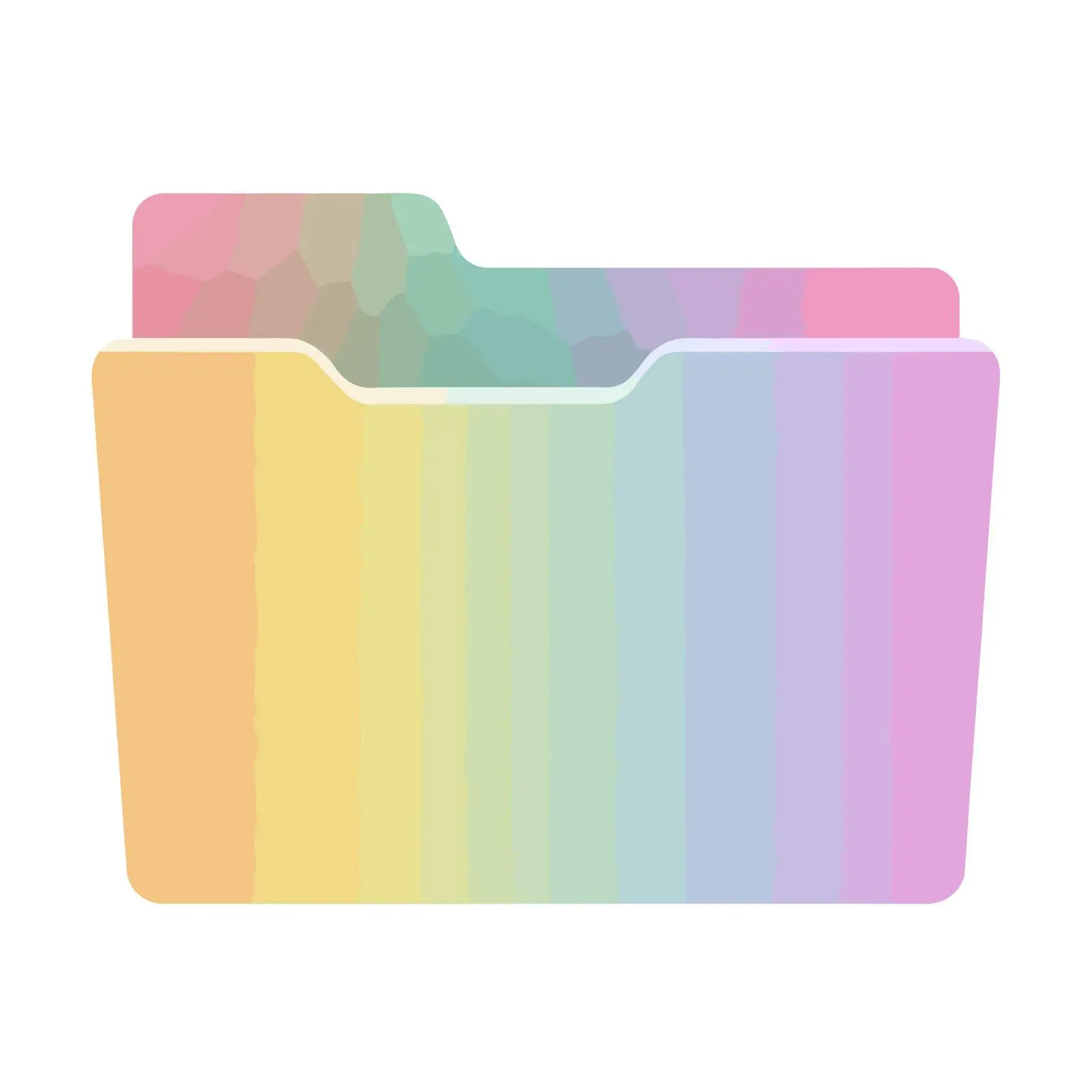 Gradient Folder Icon Vector Design — free download from Dotvec