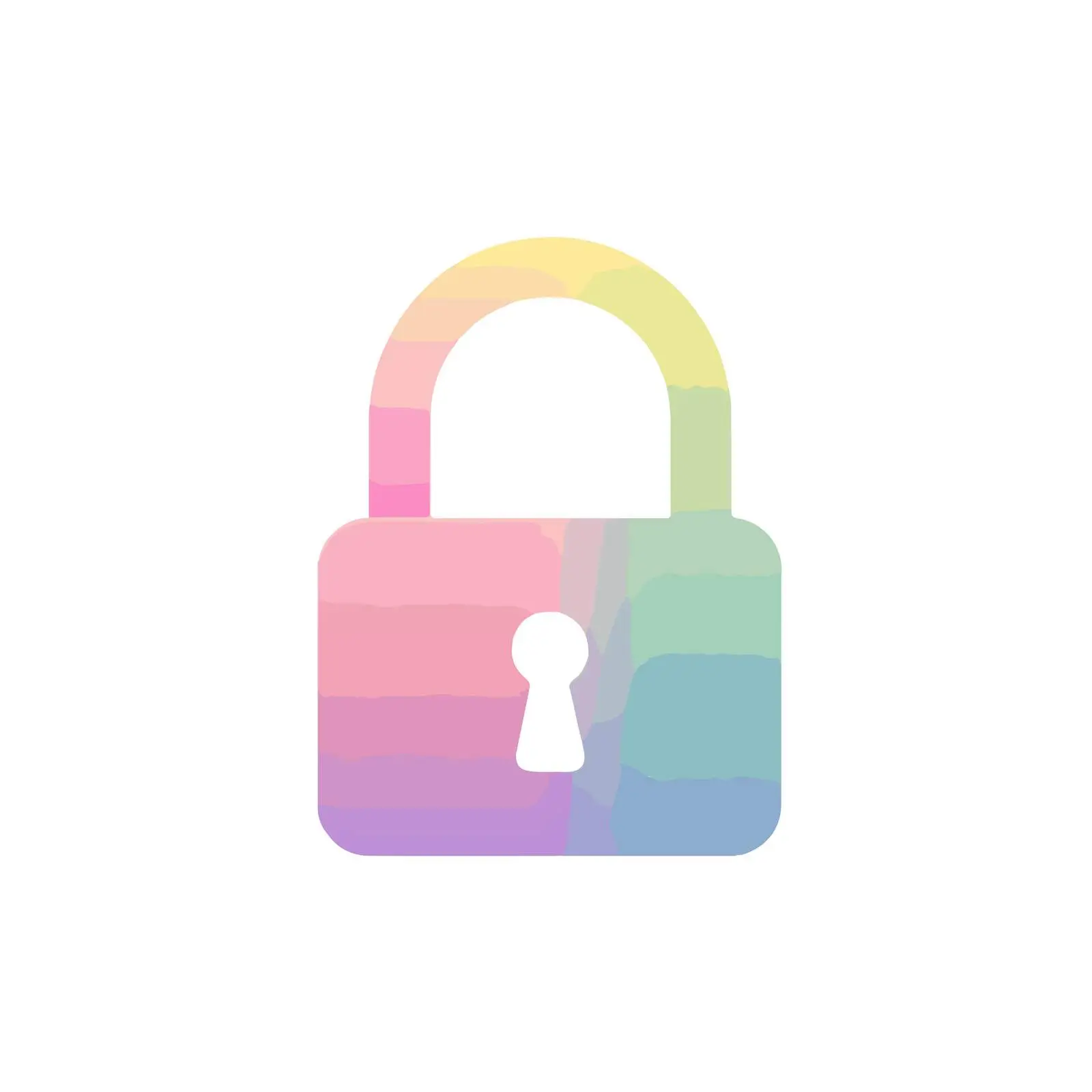 Gradient Lock Icon Design — free download from Dotvec