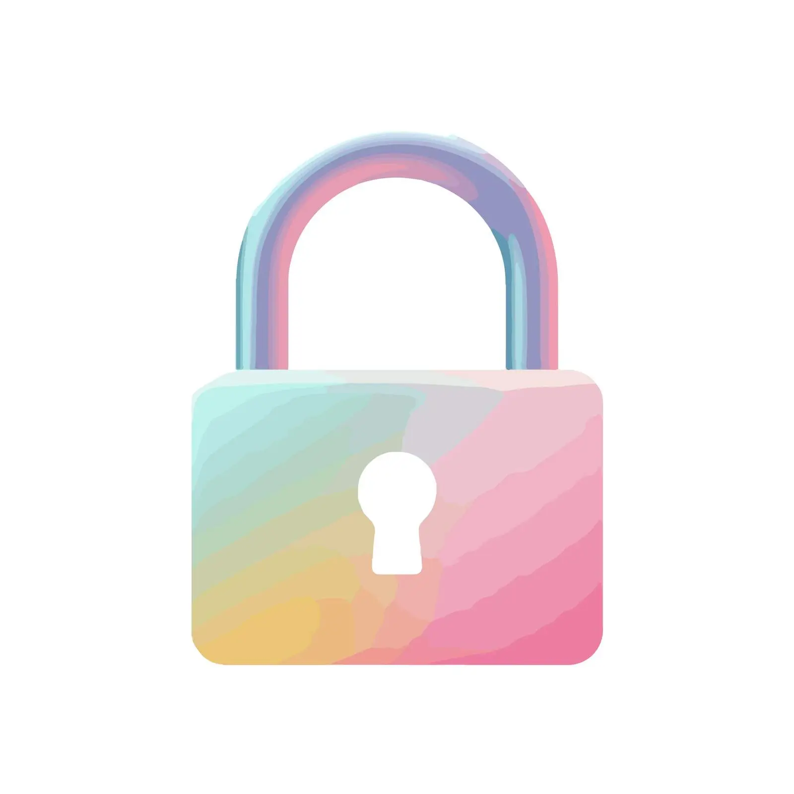 Gradient Lock Icon — free download from Dotvec