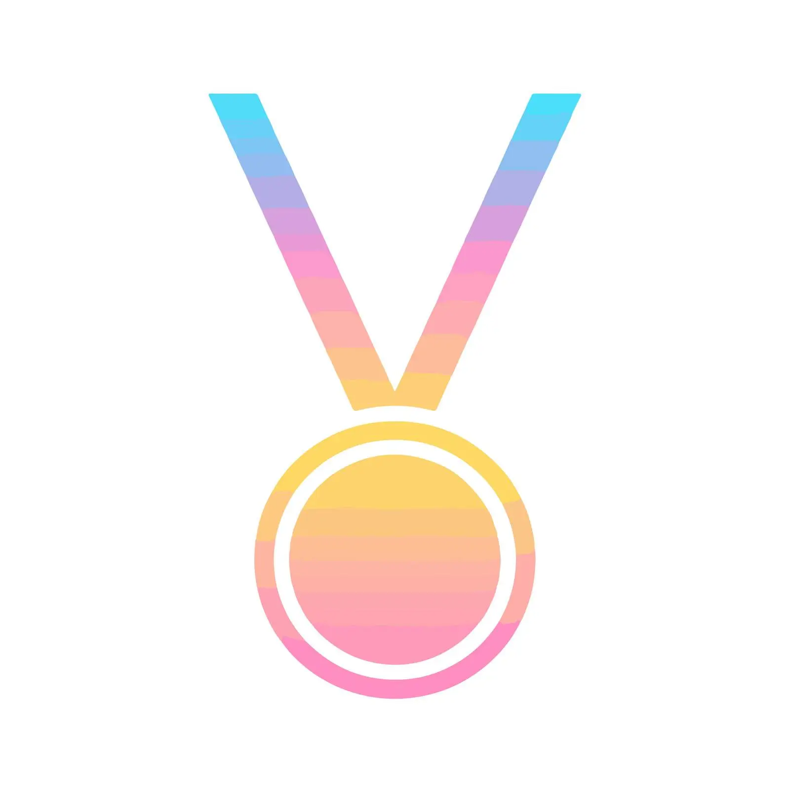 Gradient Medal Icon — free download from Dotvec
