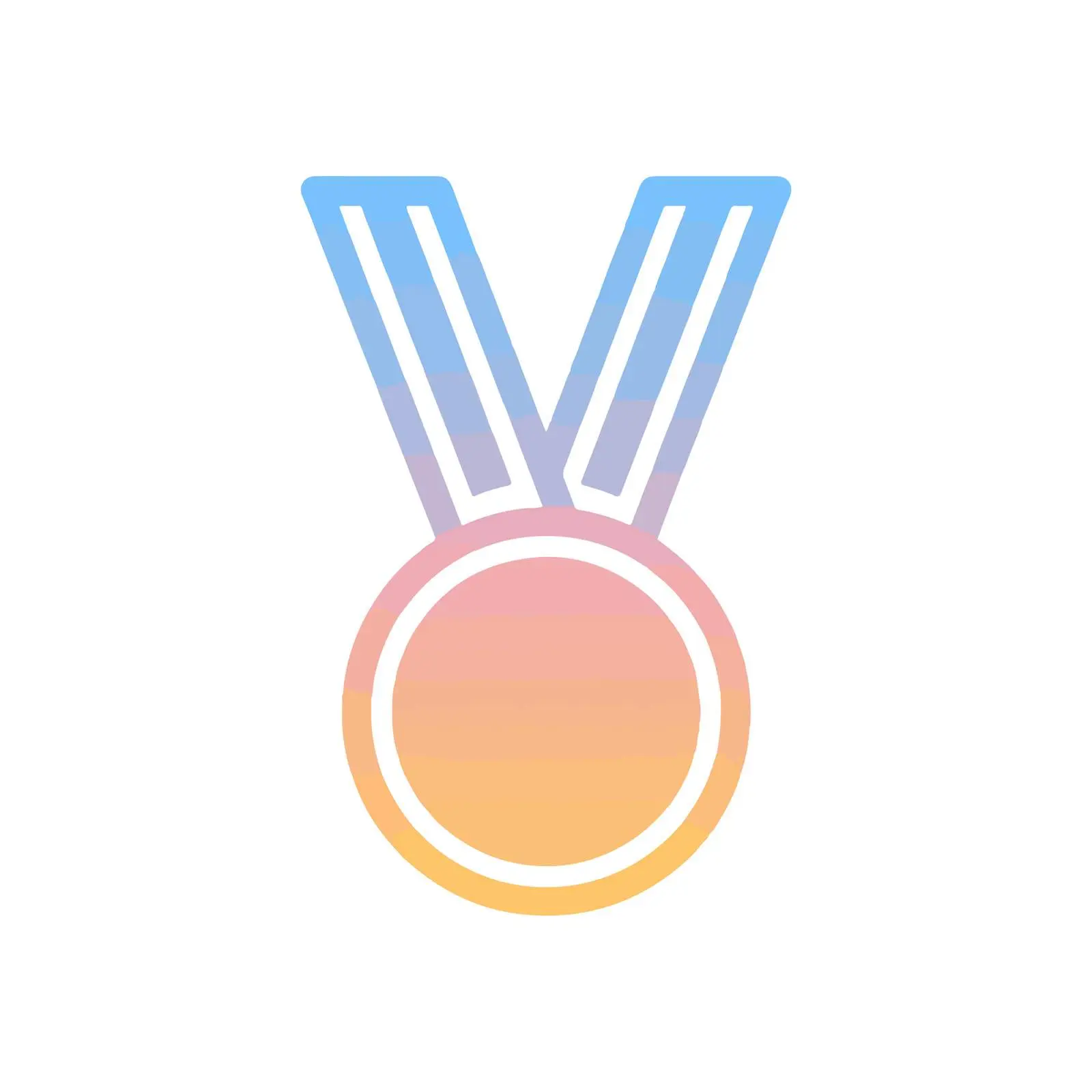 Gradient Medal Icon — free download from Dotvec