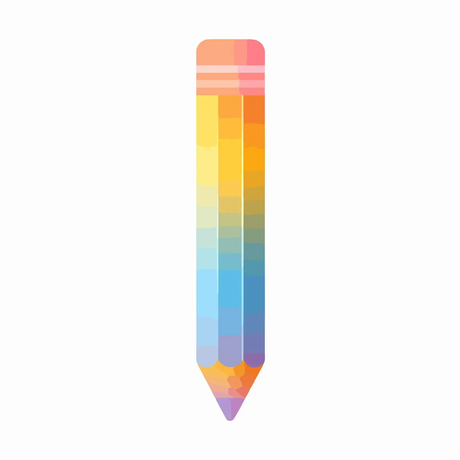 Gradient Pencil Icon Design — free download from Dotvec