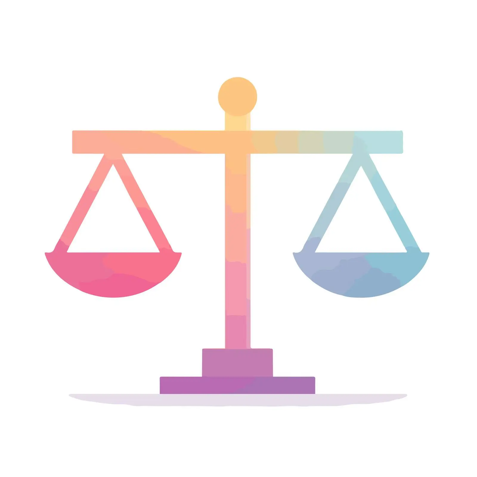 Gradient Scales of Justice Icon — free download from Dotvec