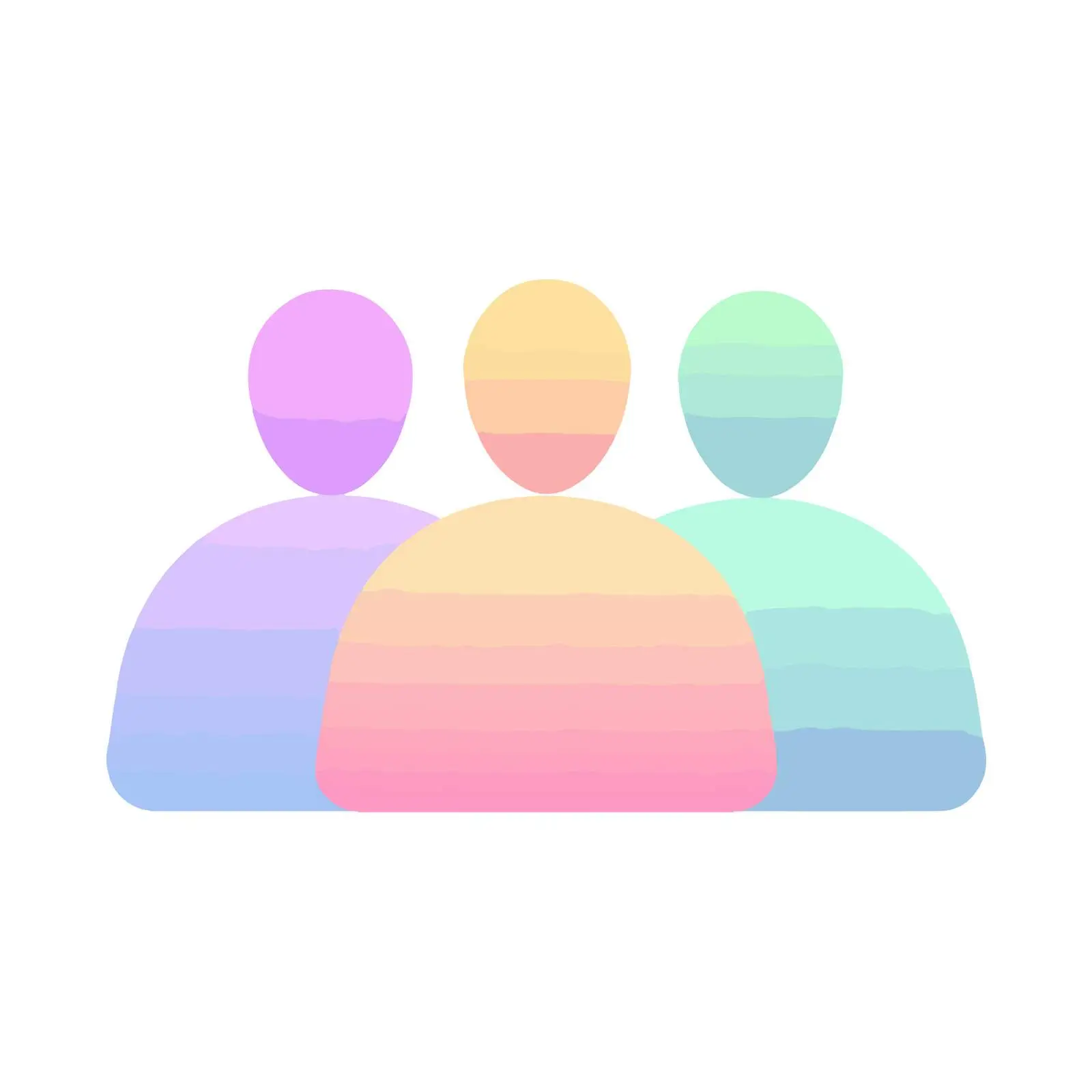 Gradient Team Icon Design — free download from Dotvec