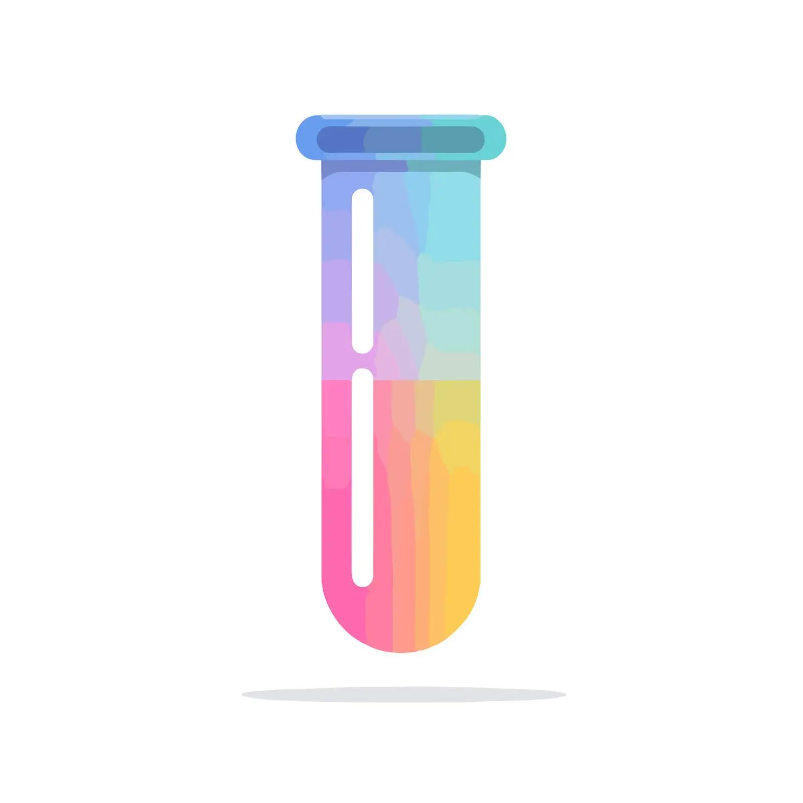 Gradient Test Tube Icon Vector Design — free download from Dotvec