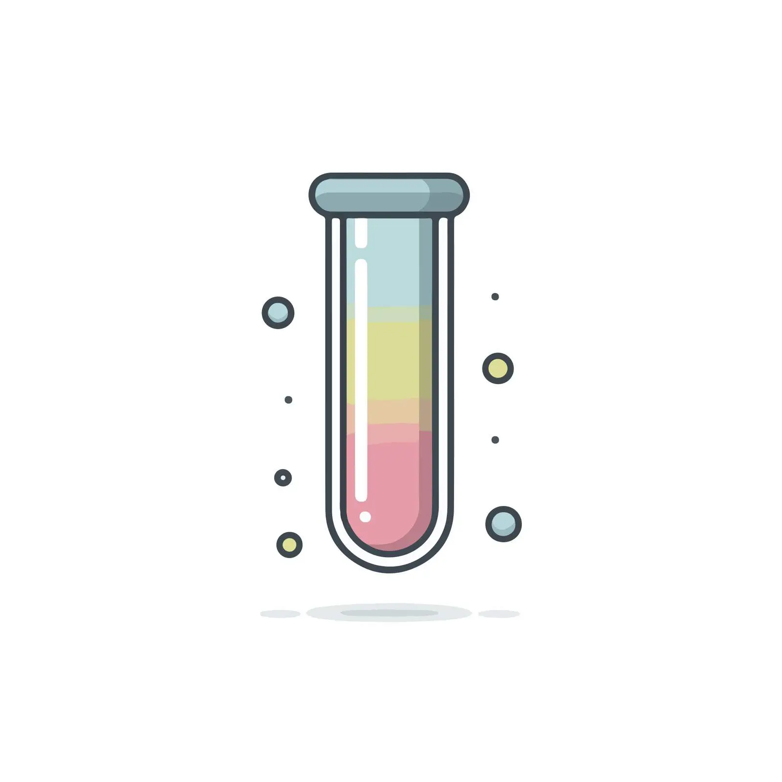 Gradient Test Tube Icon — free download from Dotvec