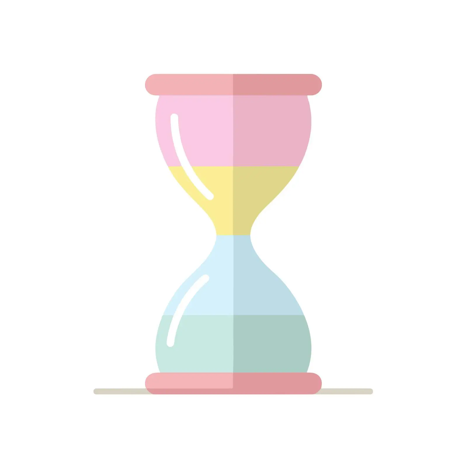 Hourglass Icon Minimalist Vector Style — free download from Dotvec
