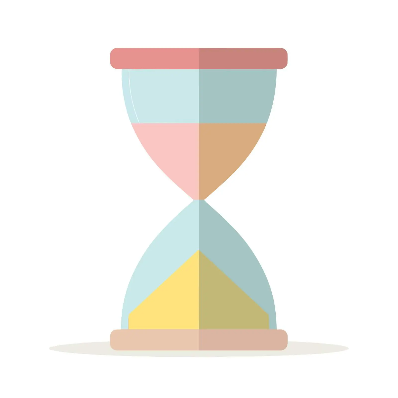 Hourglass Icon Vector Minimalist Design — free download from Dotvec