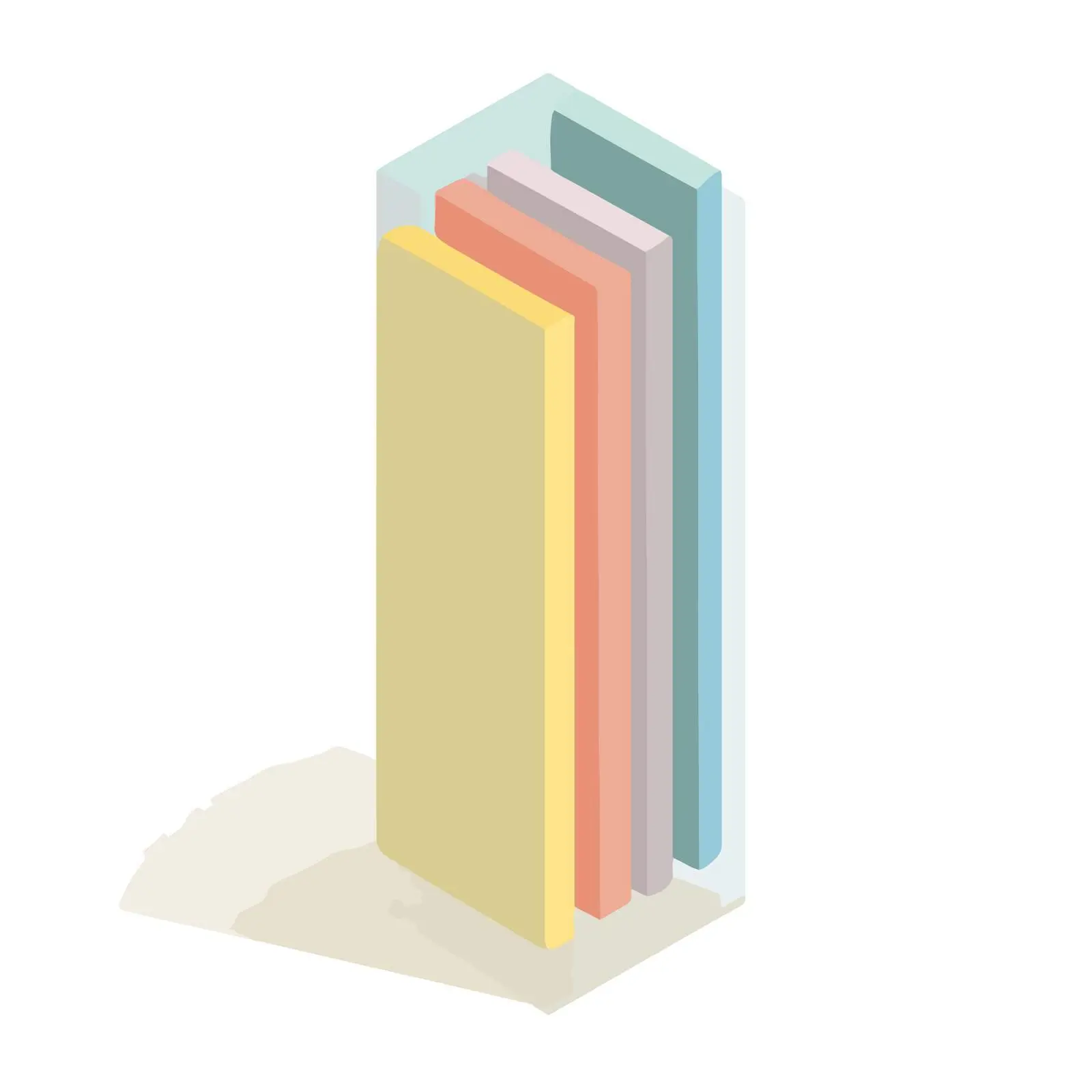 Isometric Bookmark Icon — free download from Dotvec