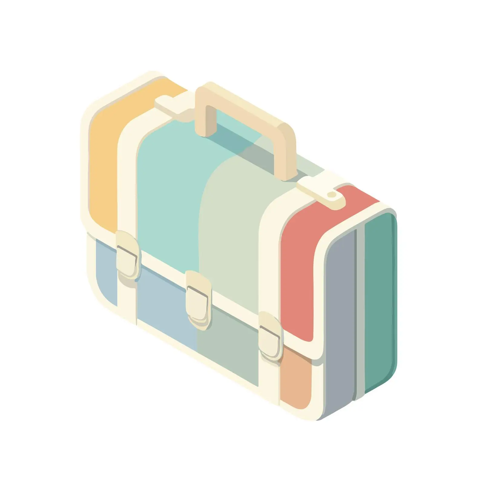 Isometric Briefcase Icon — free download from Dotvec