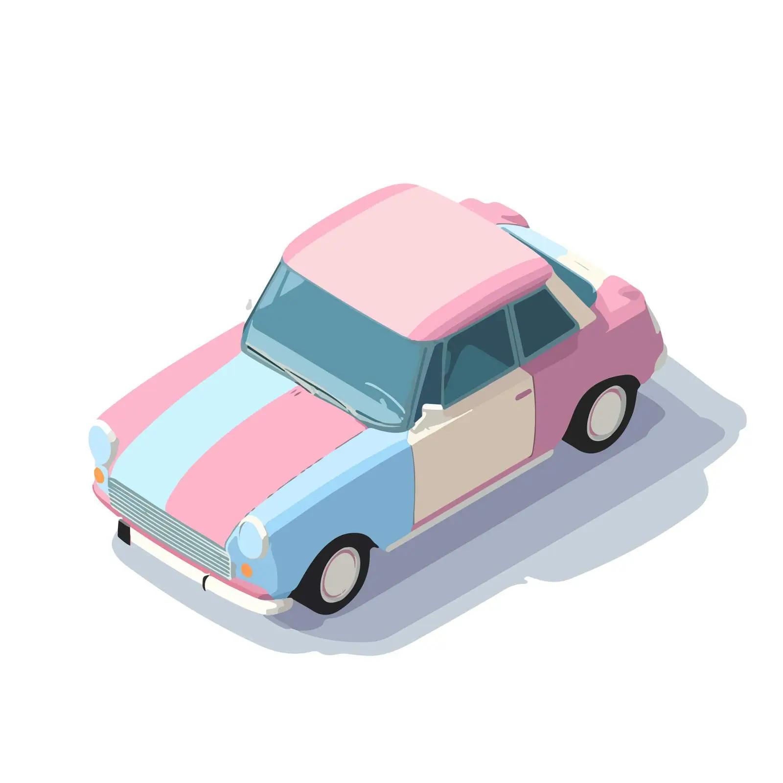 Isometric Car Icon — free download from Dotvec