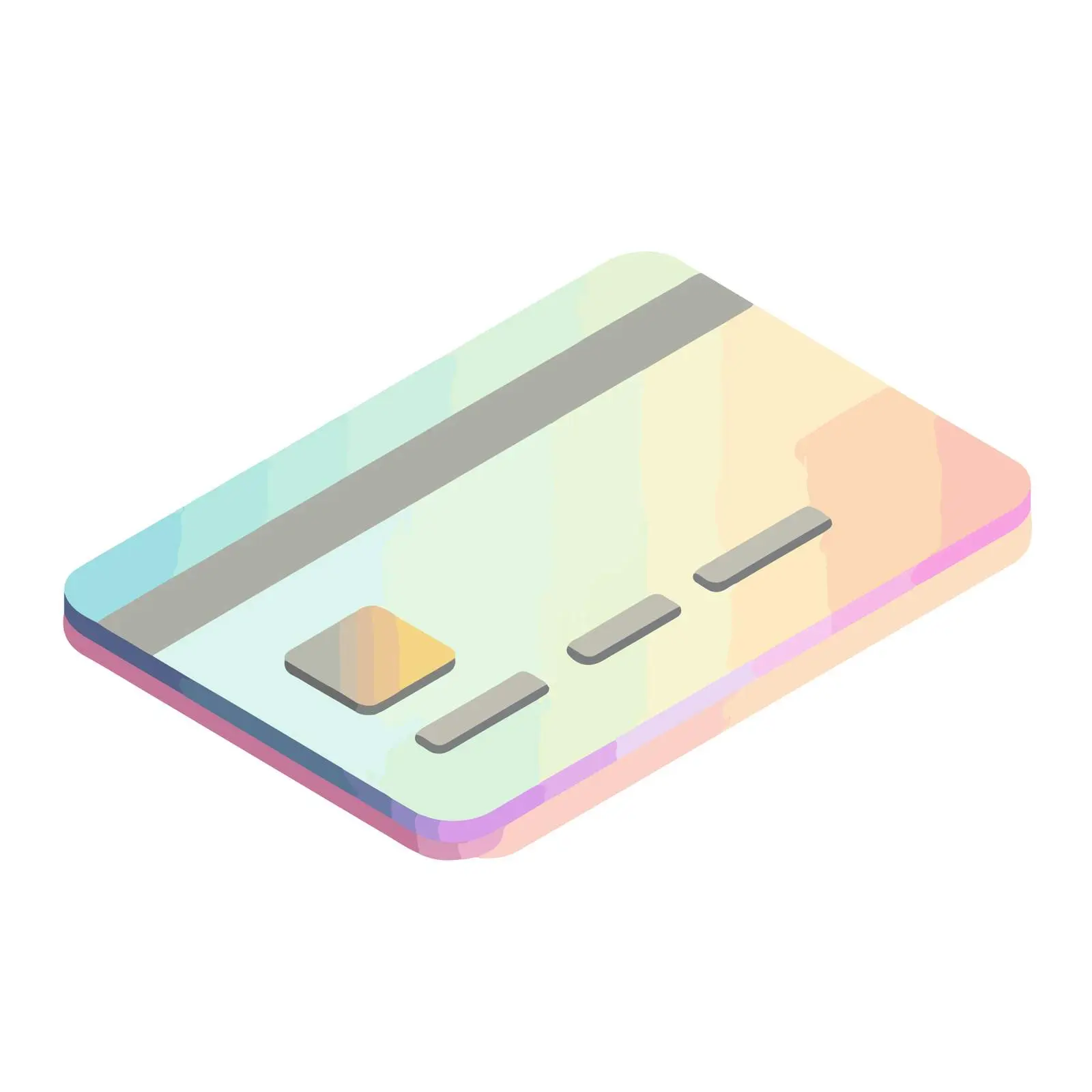 Isometric Credit Card Icon — free download from Dotvec