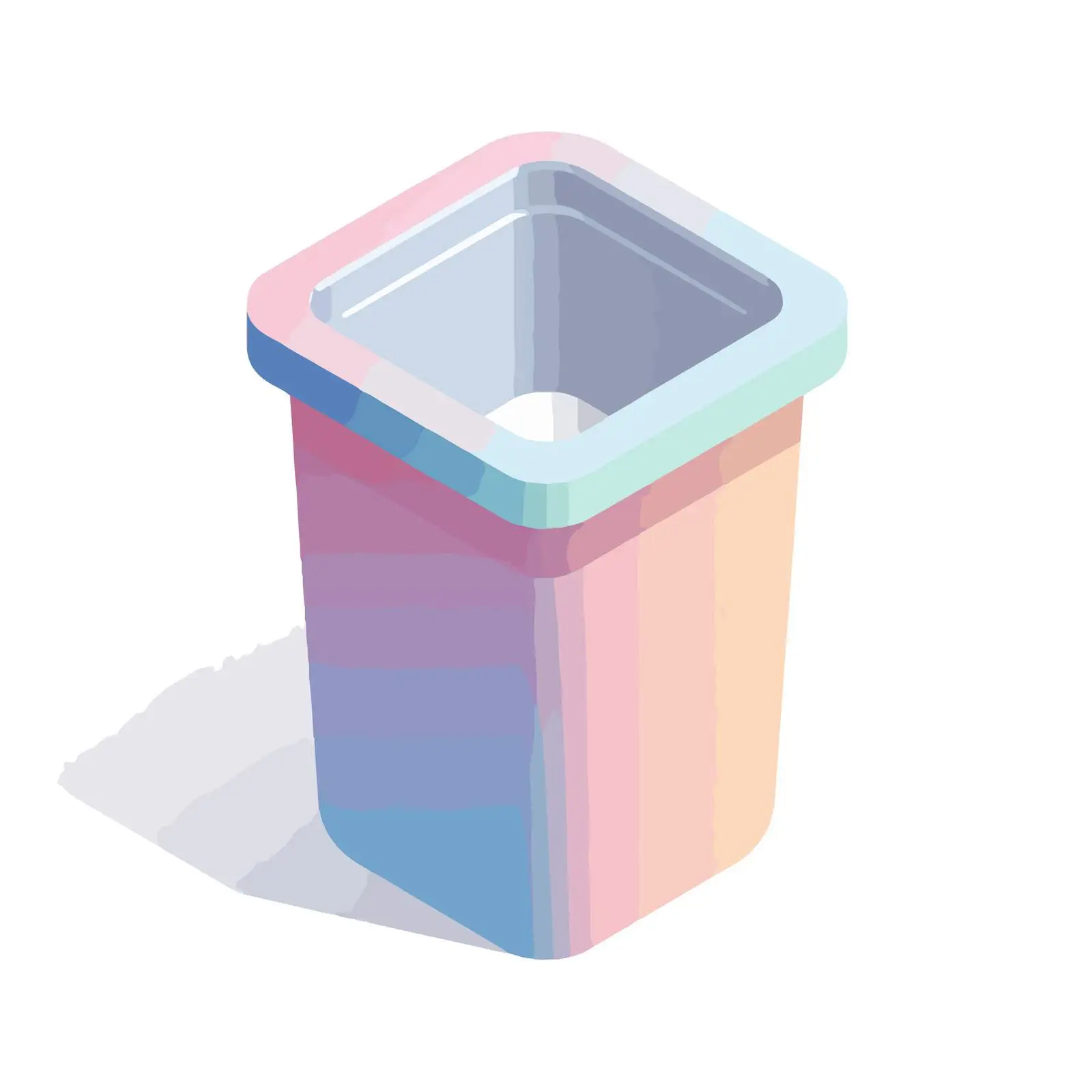 Isometric Trash Can Icon — free download from Dotvec