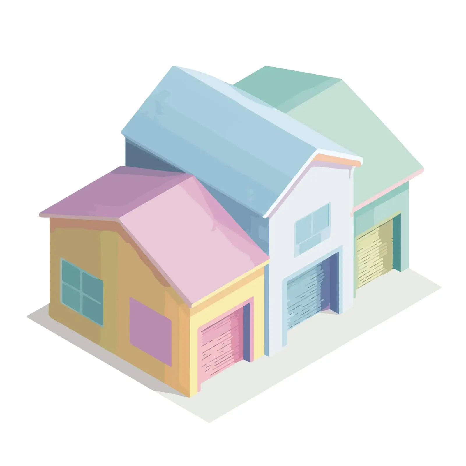 Isometric Warehouse Icon — free download from Dotvec