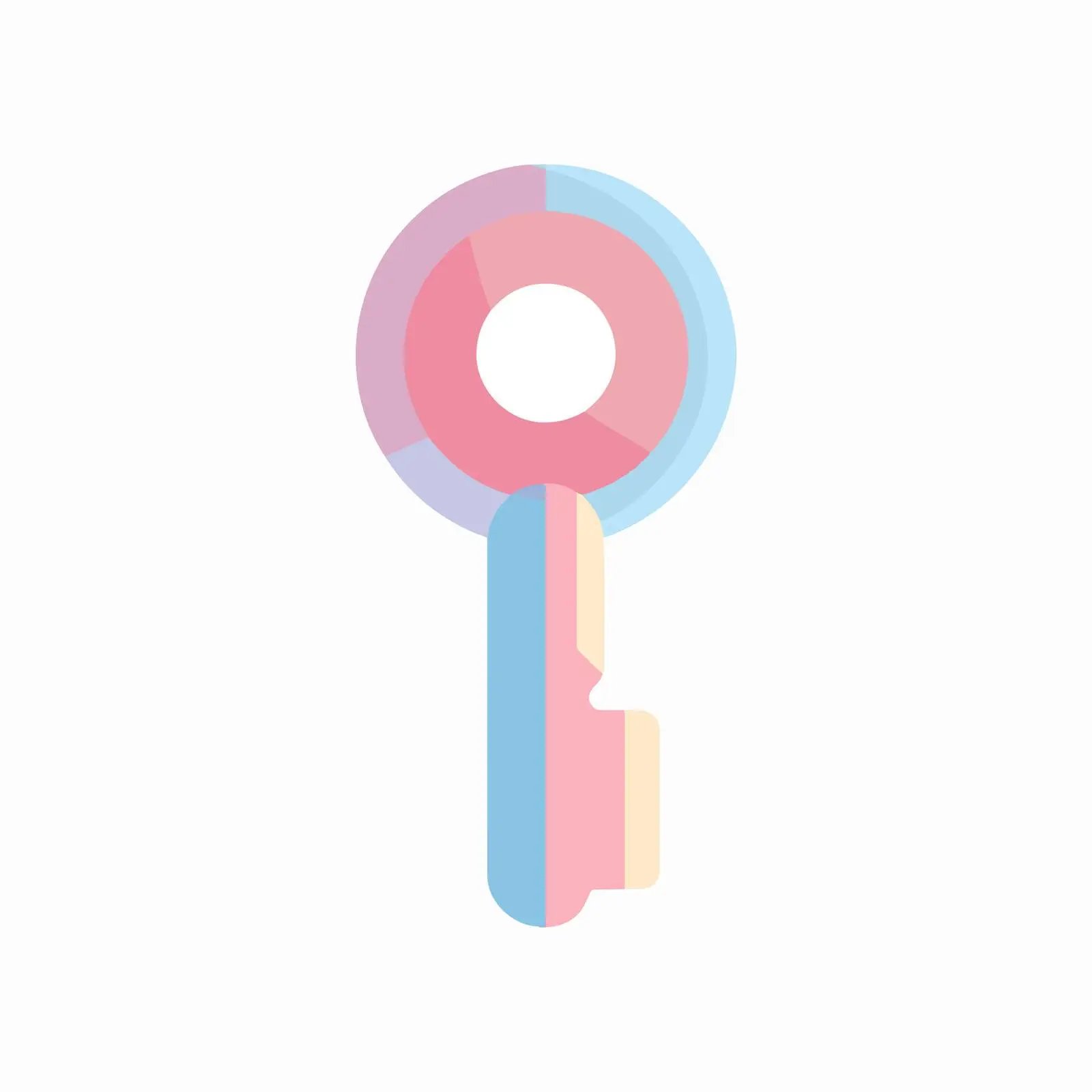 Minimalist Key Icon — free download from Dotvec