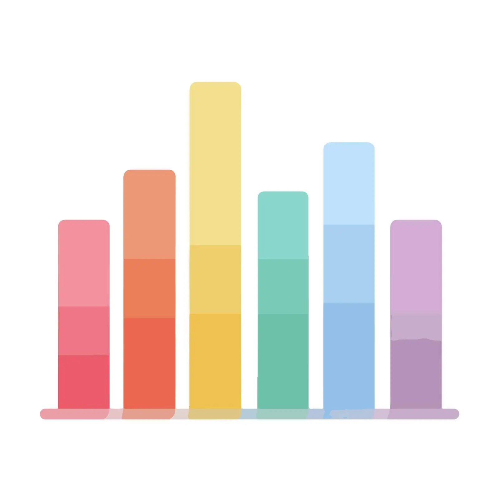 Minimalist Bar Graph Icon — free download from Dotvec