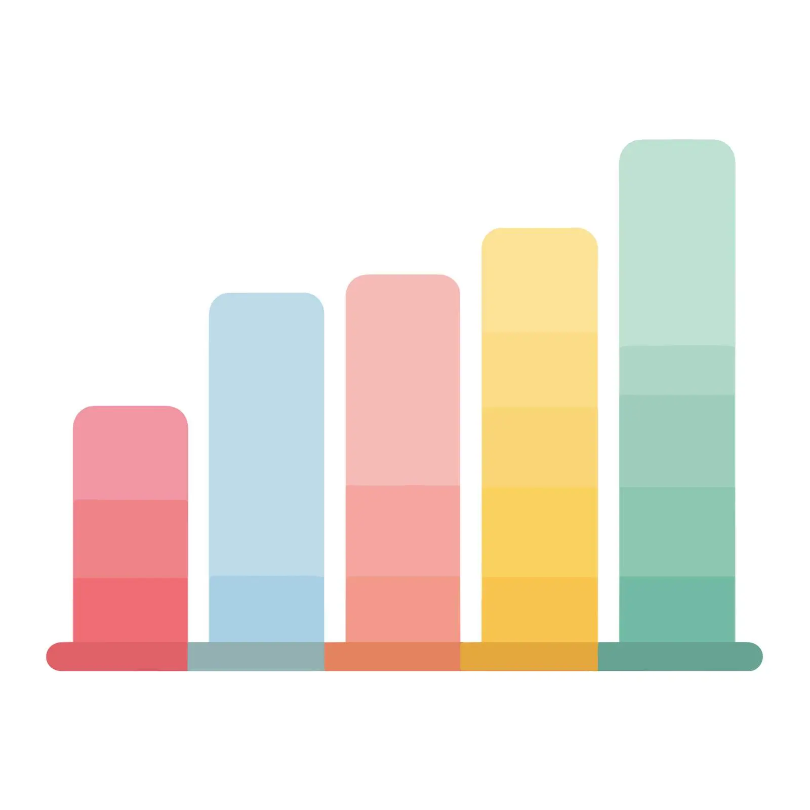 Minimalist Bar Graph Icon — free download from Dotvec