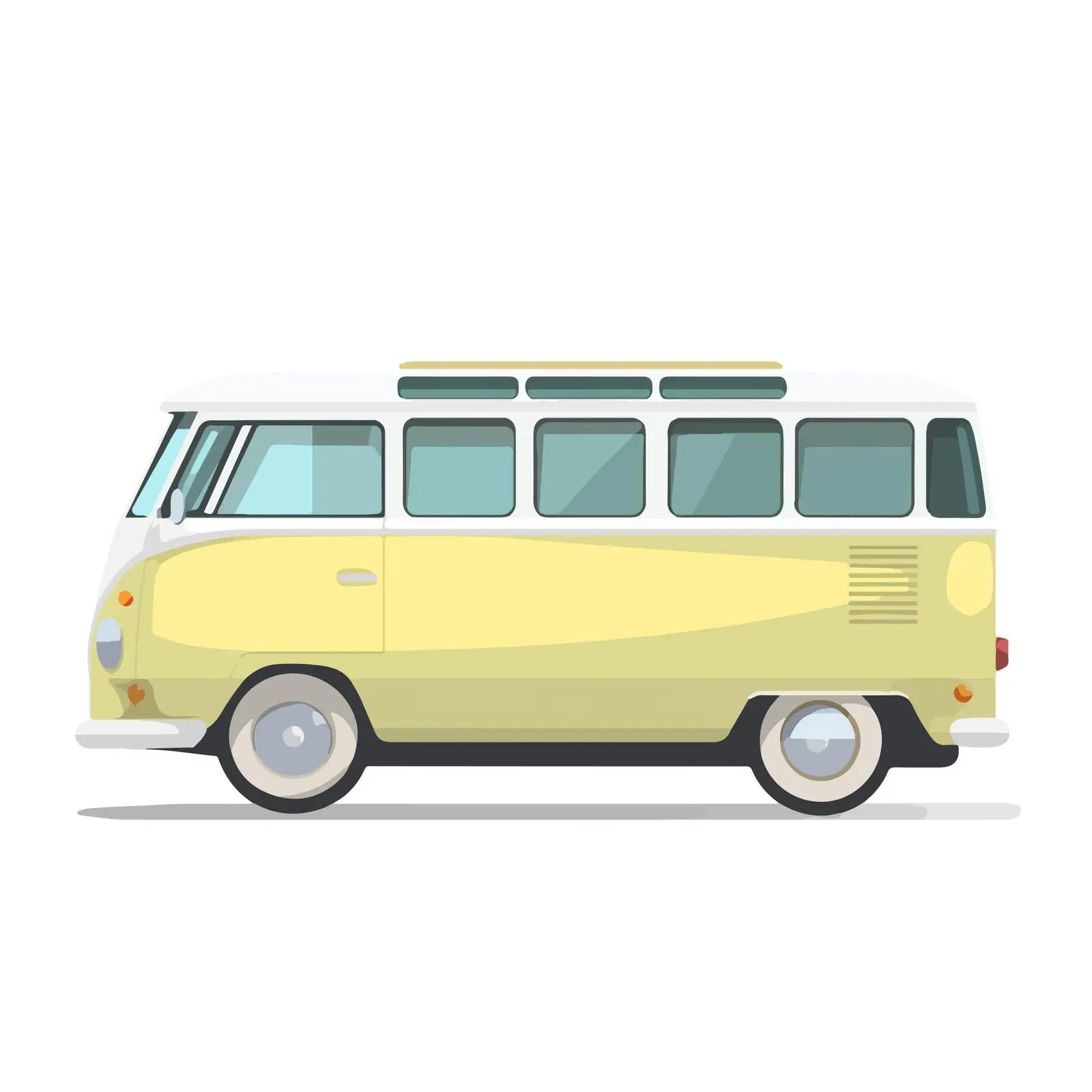 Minimalist Bus Icon — free download from Dotvec