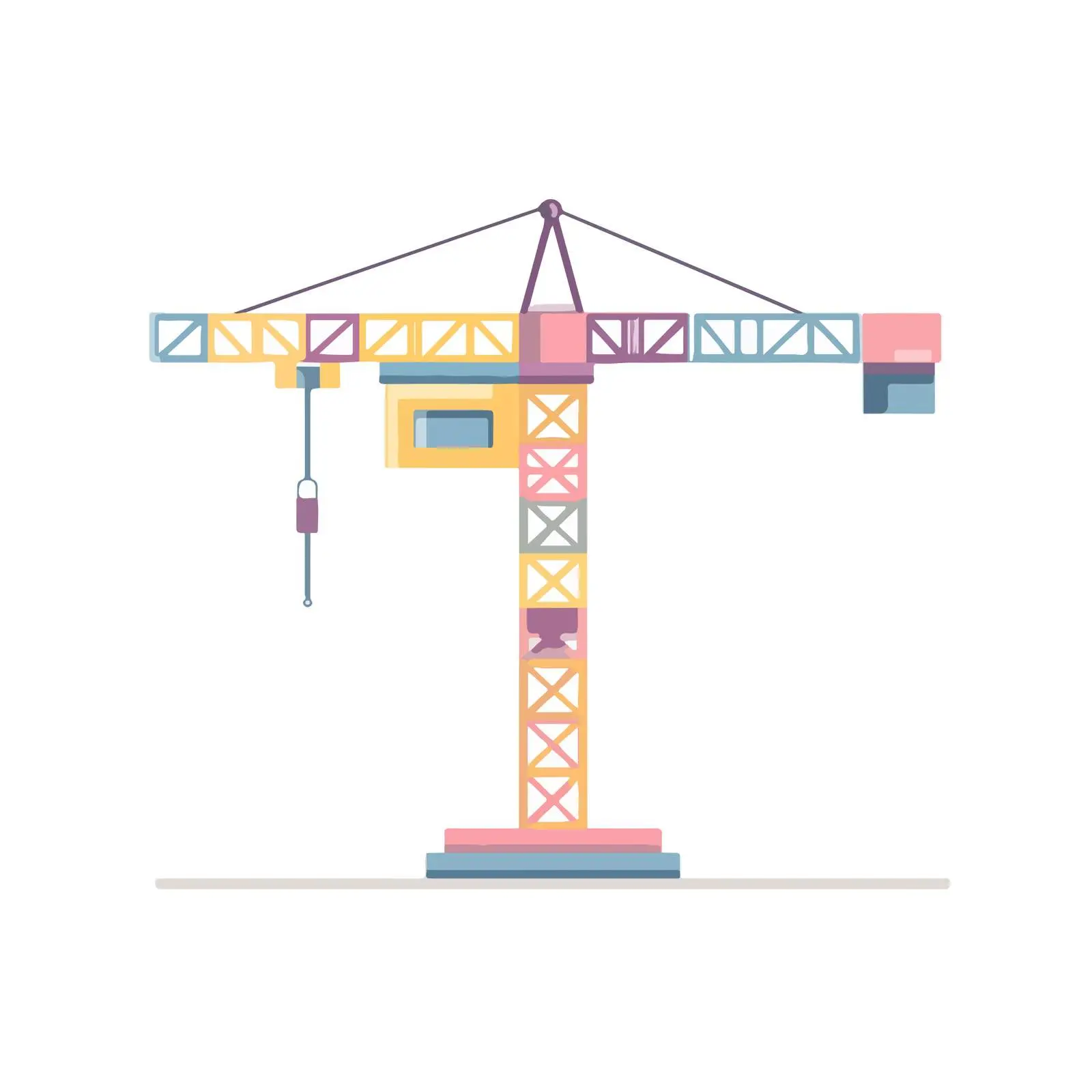 Construction Crane Icon — free download from Dotvec
