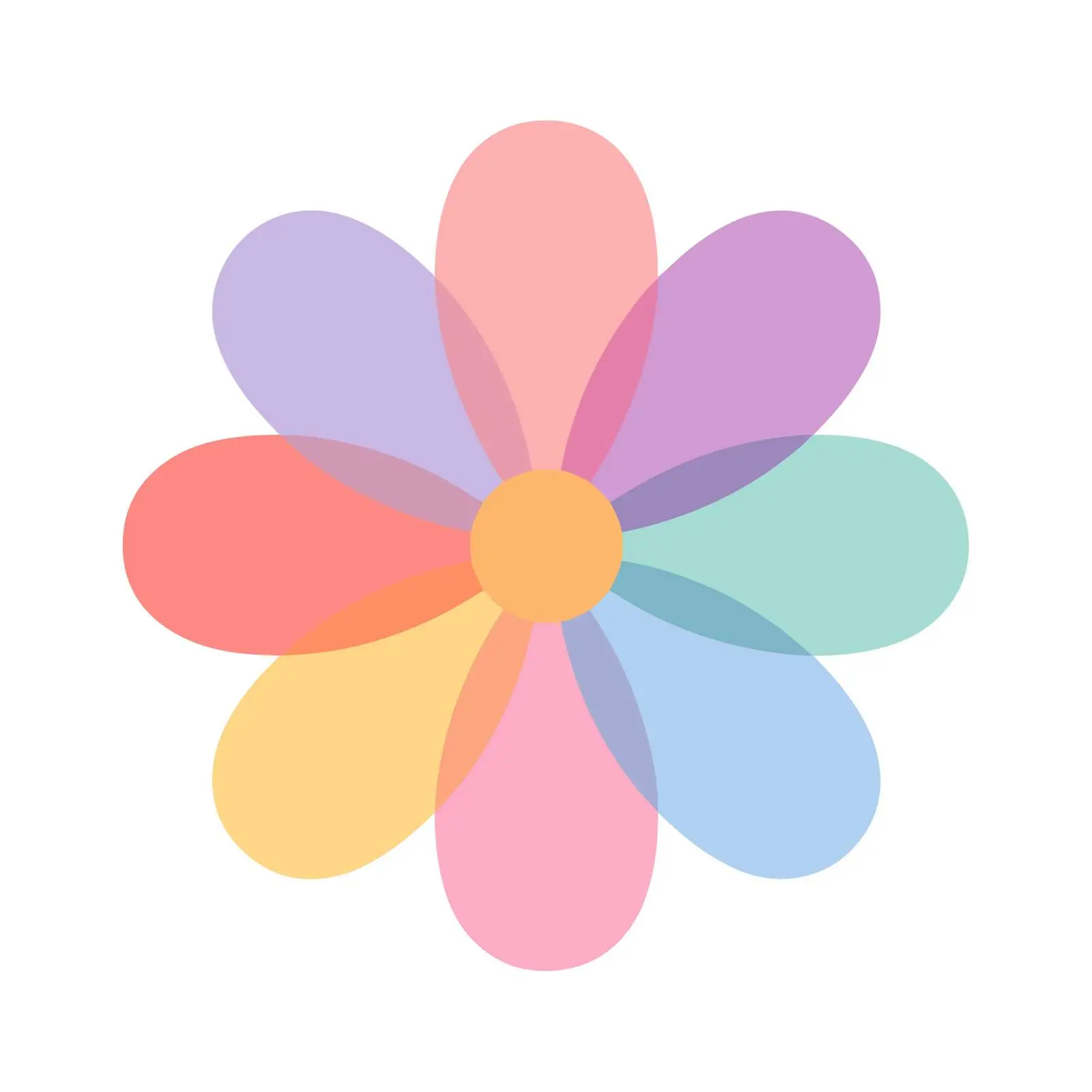 Minimalist Flower Icon Design — free download from Dotvec