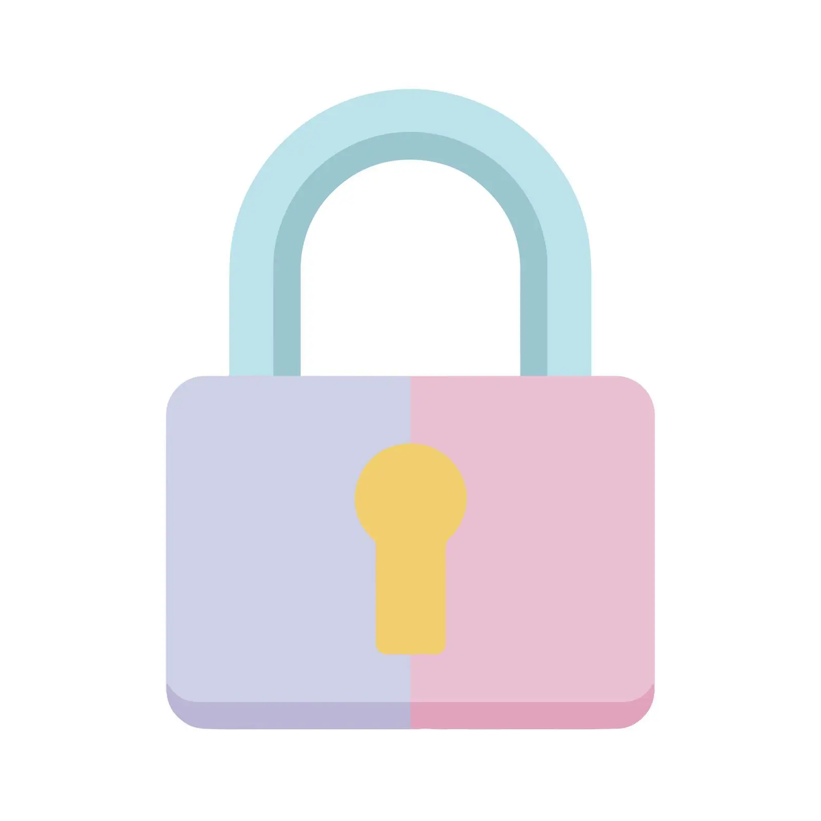 Minimalist Lock Icon — free download from Dotvec