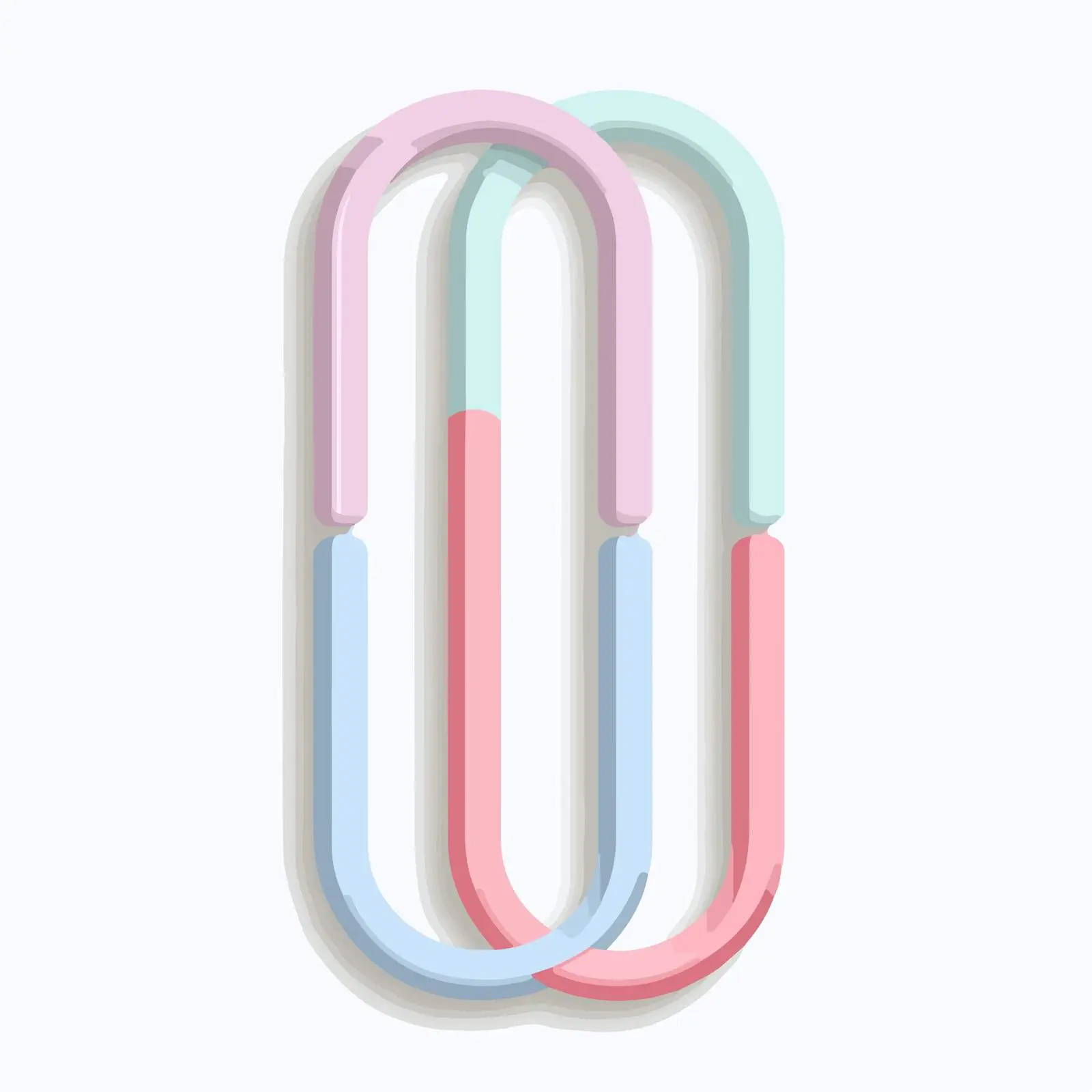 Minimal Paperclip Icon — free download from Dotvec