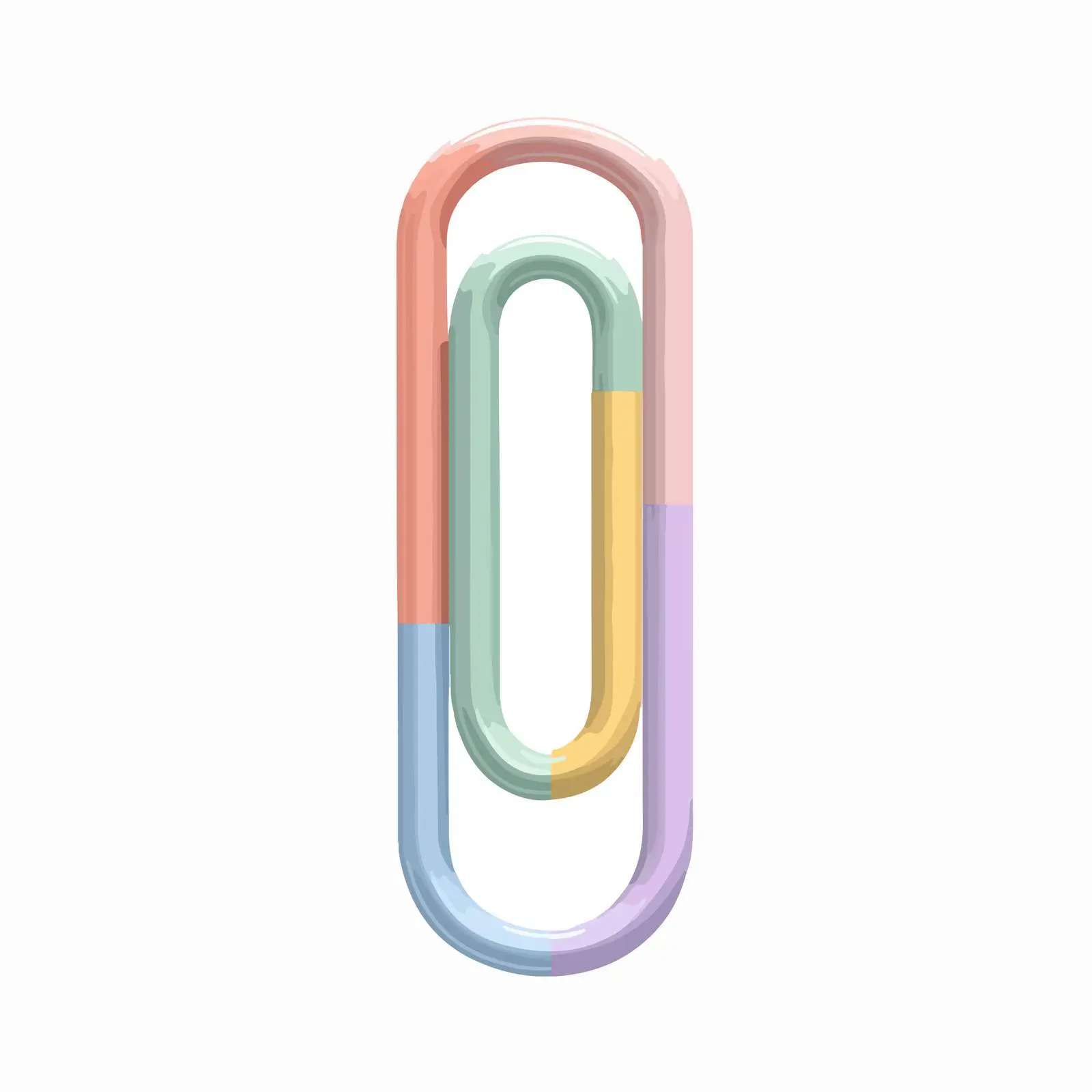 Minimal Paperclip Icon — free download from Dotvec