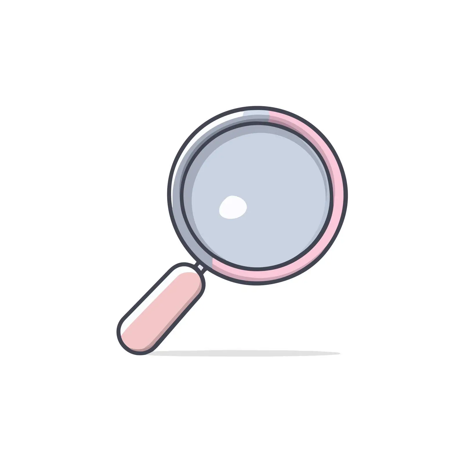 Minimalist Search Icon in Vector Style — free download from Dotvec