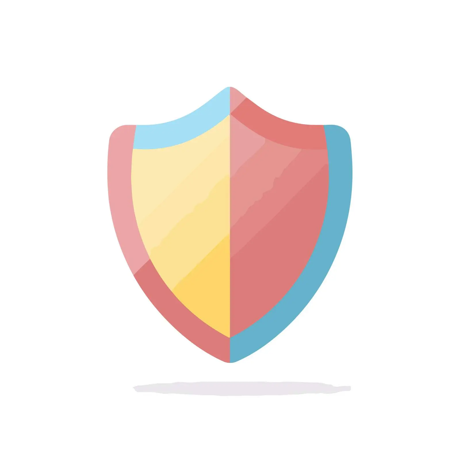 Minimalist Shield Icon — free download from Dotvec