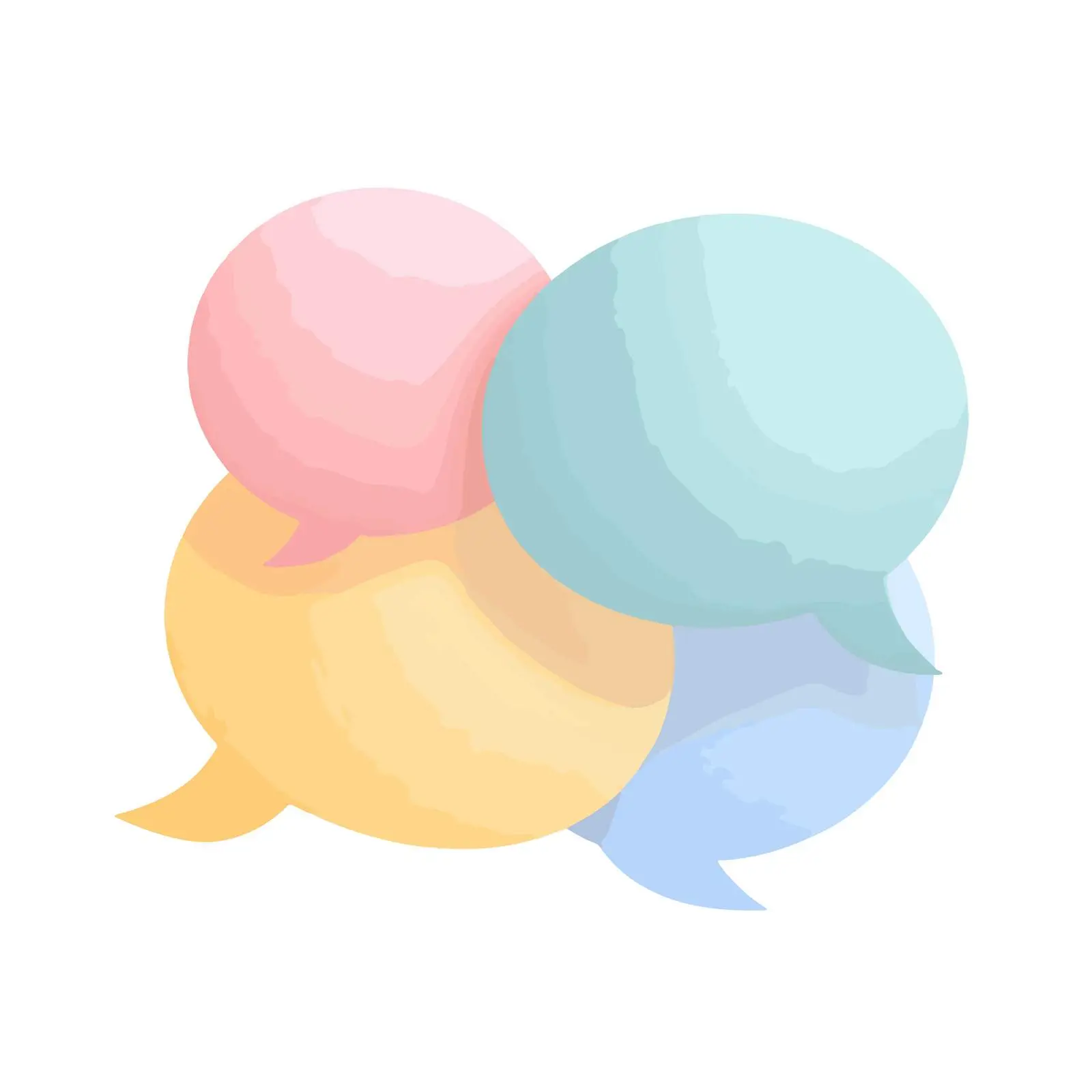 Modern Chat Bubble Icon — free download from Dotvec