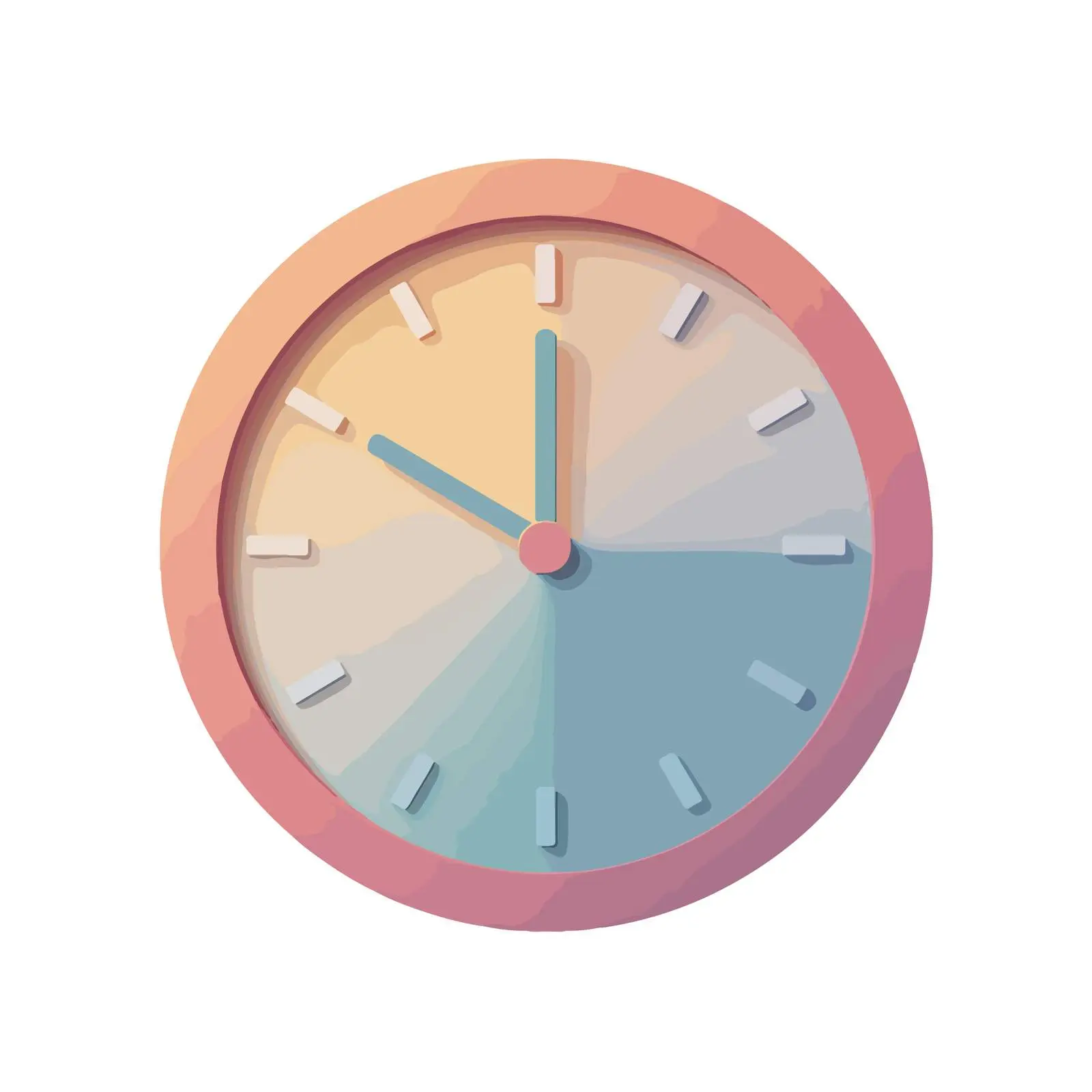 Modern Clock Icon Design — free download from Dotvec