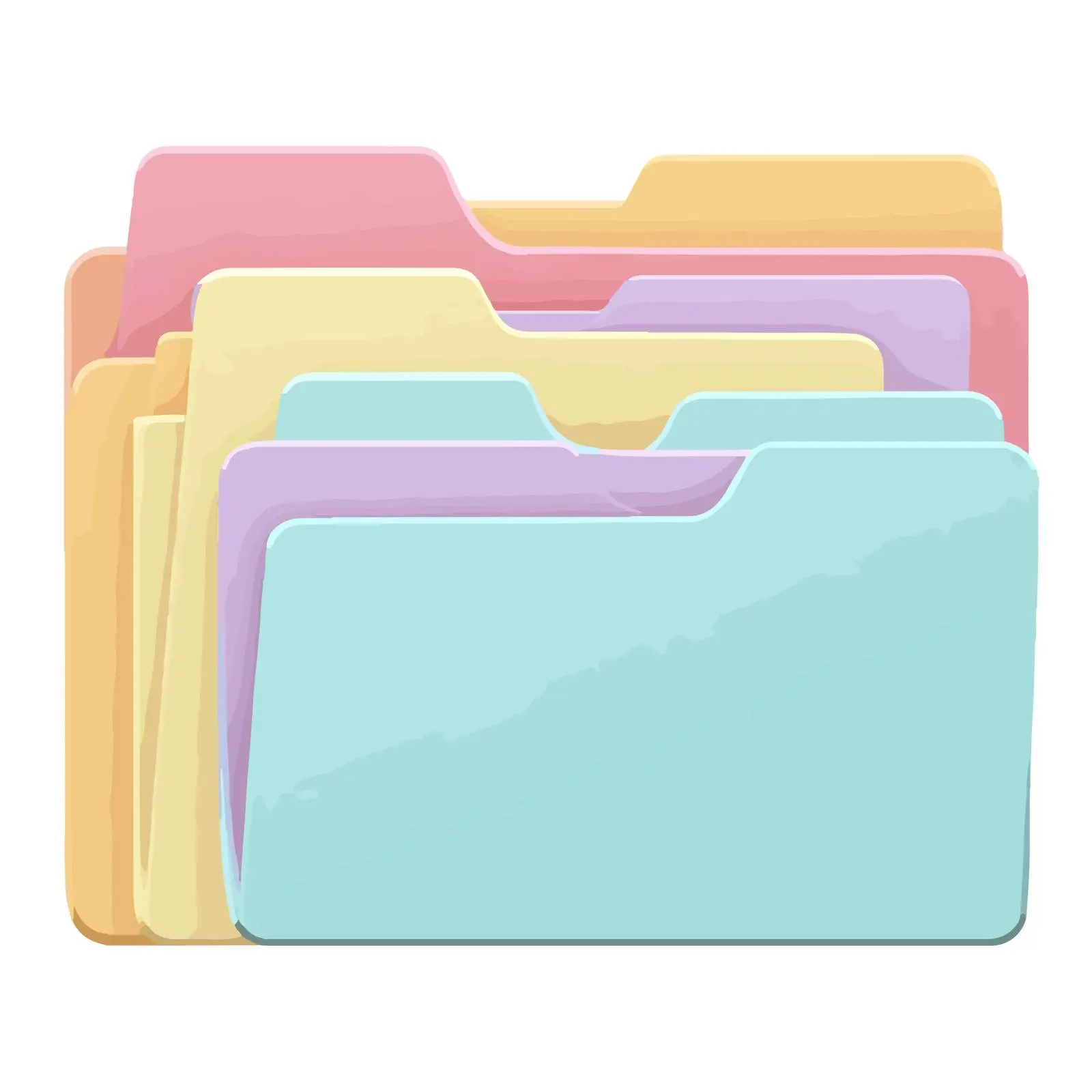 Modern Folder Icon Vector Minimalist Design — free download from Dotvec