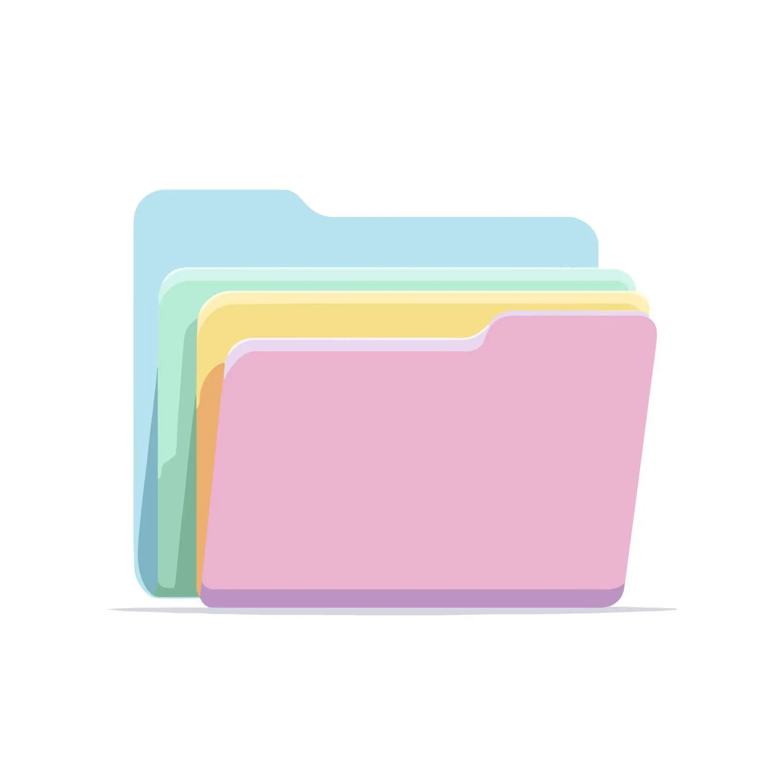 Modern Folder Icon Vector Style — free download from Dotvec