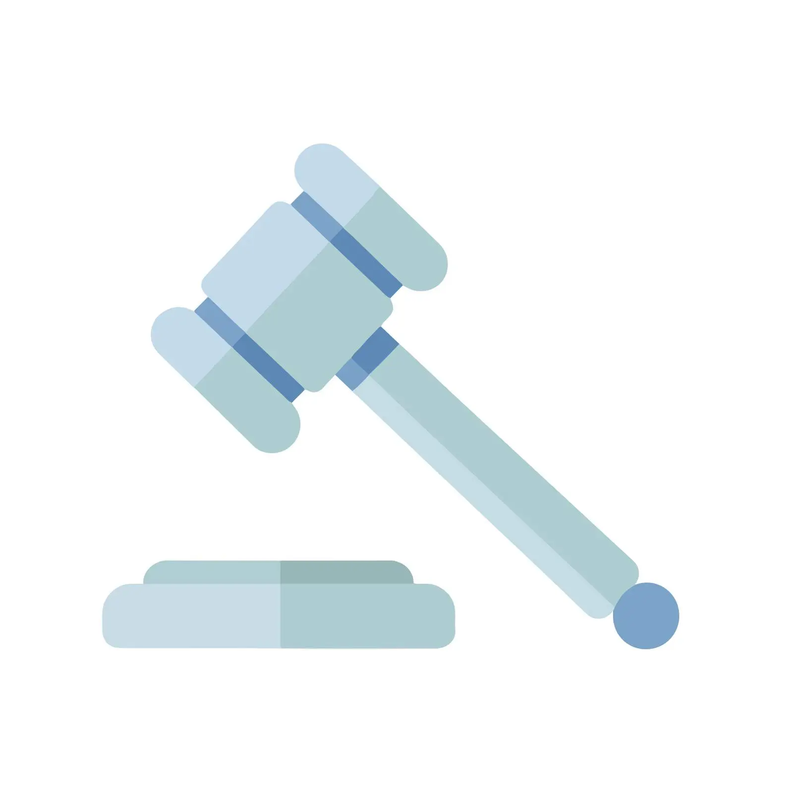 Modern Gavel Icon — free download from Dotvec