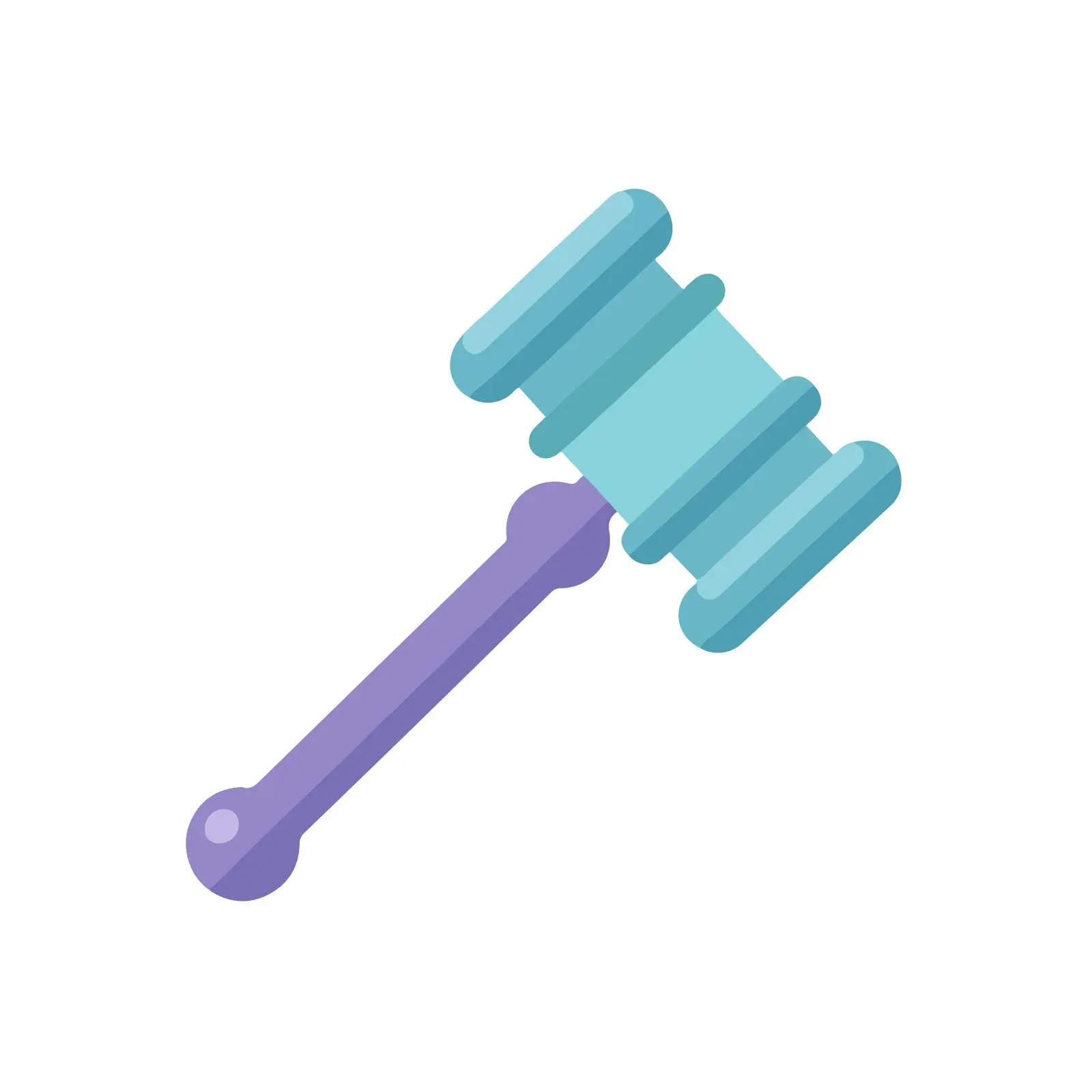 Modern Gavel Icon Design — free download from Dotvec