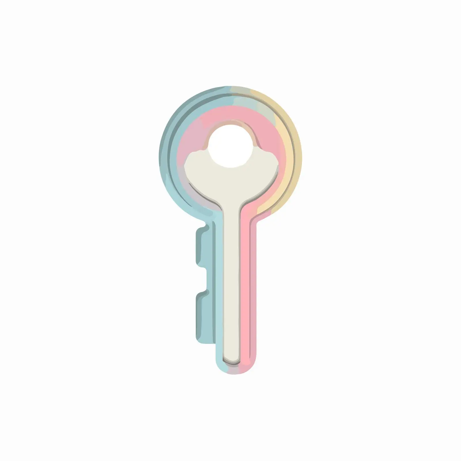 Modern Minimalist Key Icon Design — free download from Dotvec