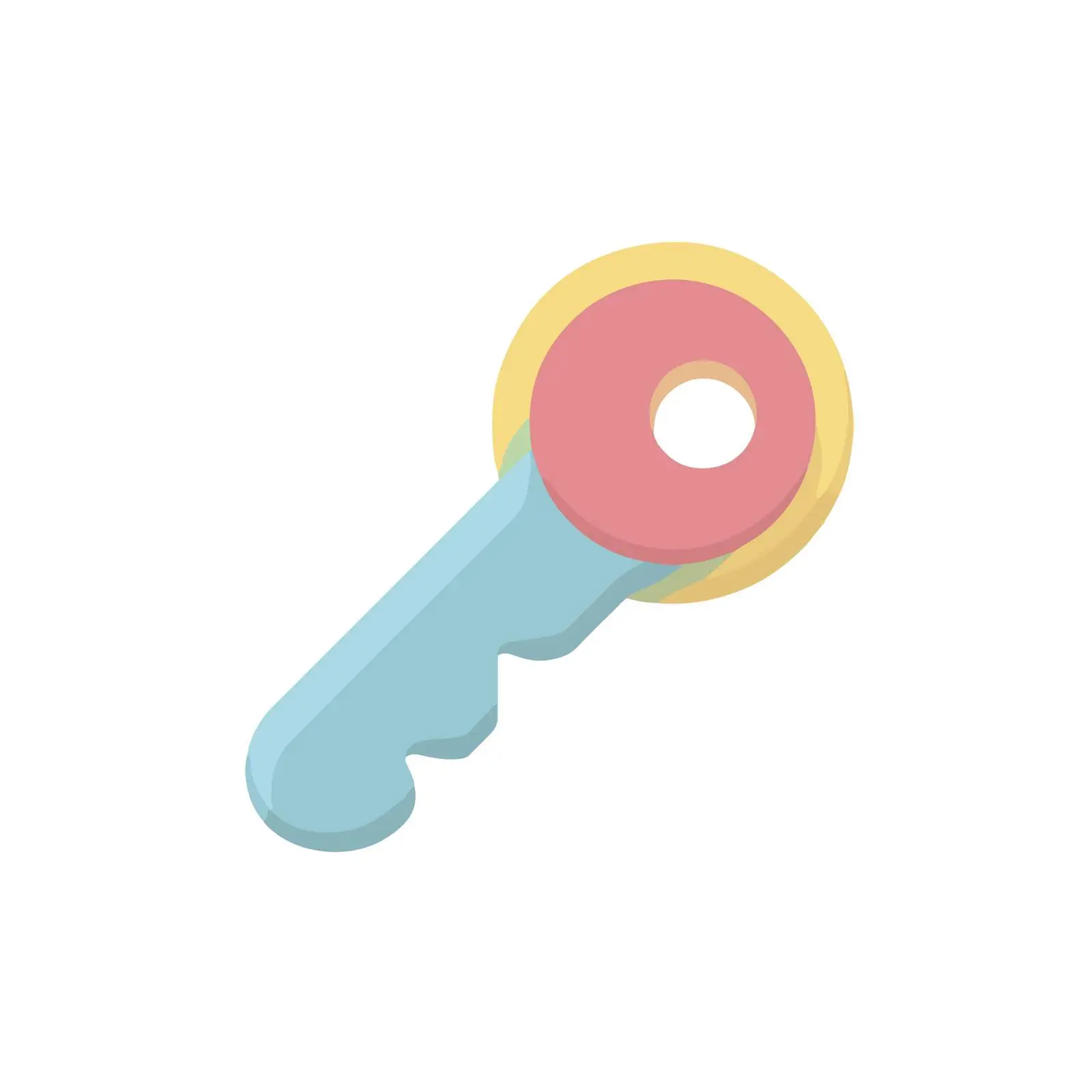 Minimalist Modern Key Icon — free download from Dotvec