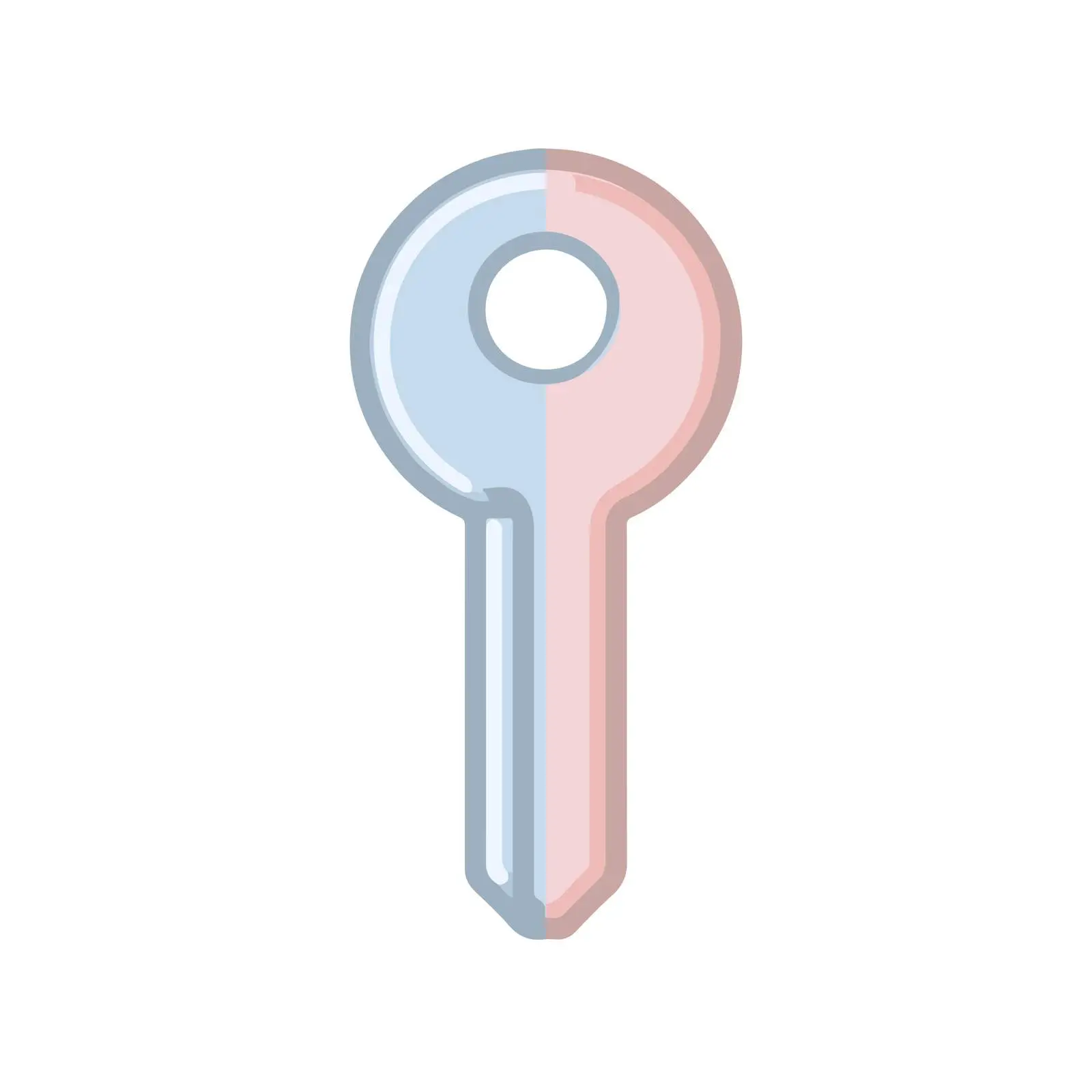 Minimalist Modern Key Icon Vector Design — free download from Dotvec