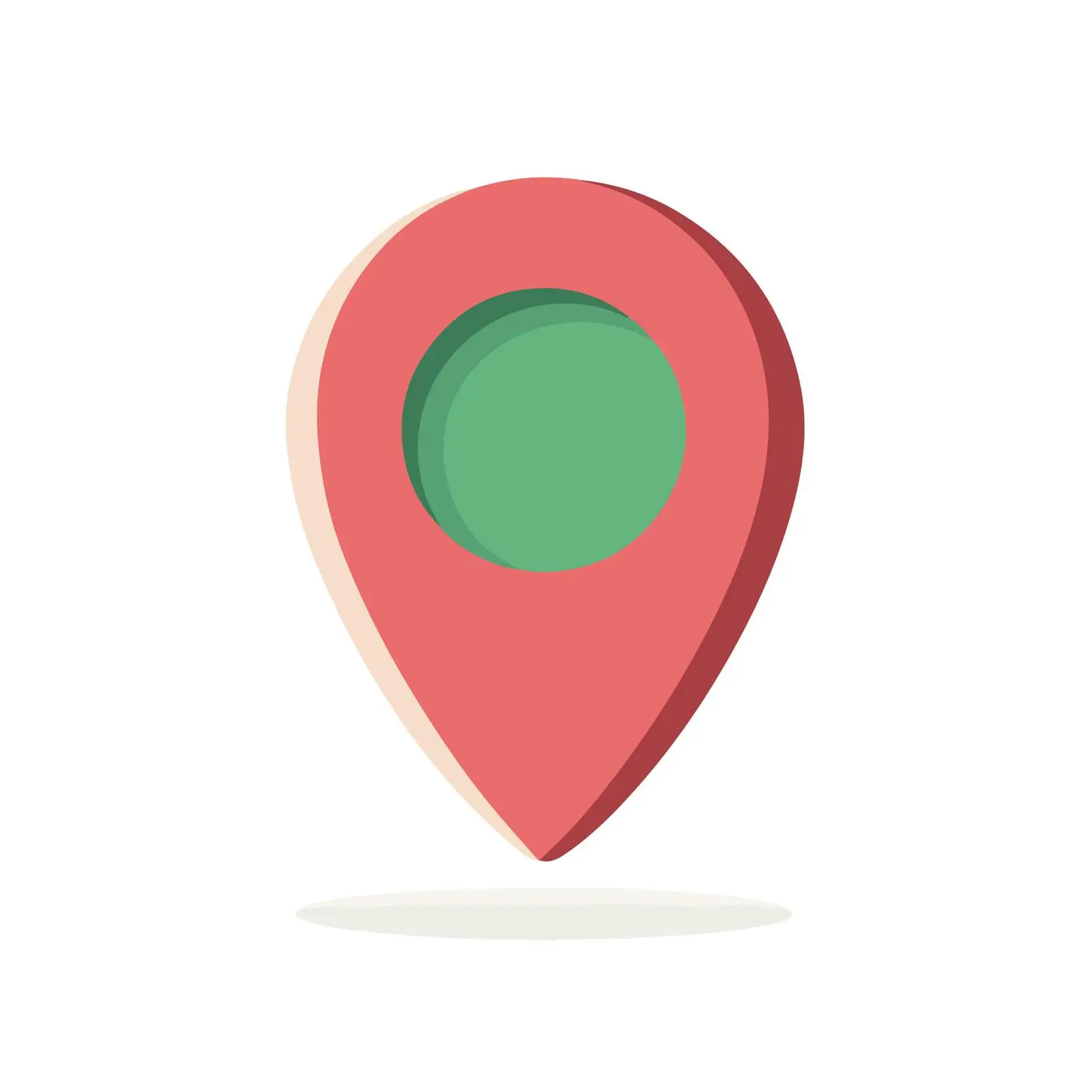 Modern Location Pin Icon — free download from Dotvec