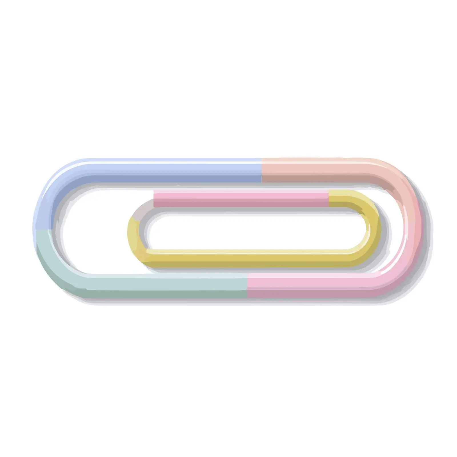 Modern Paperclip Icon — free download from Dotvec