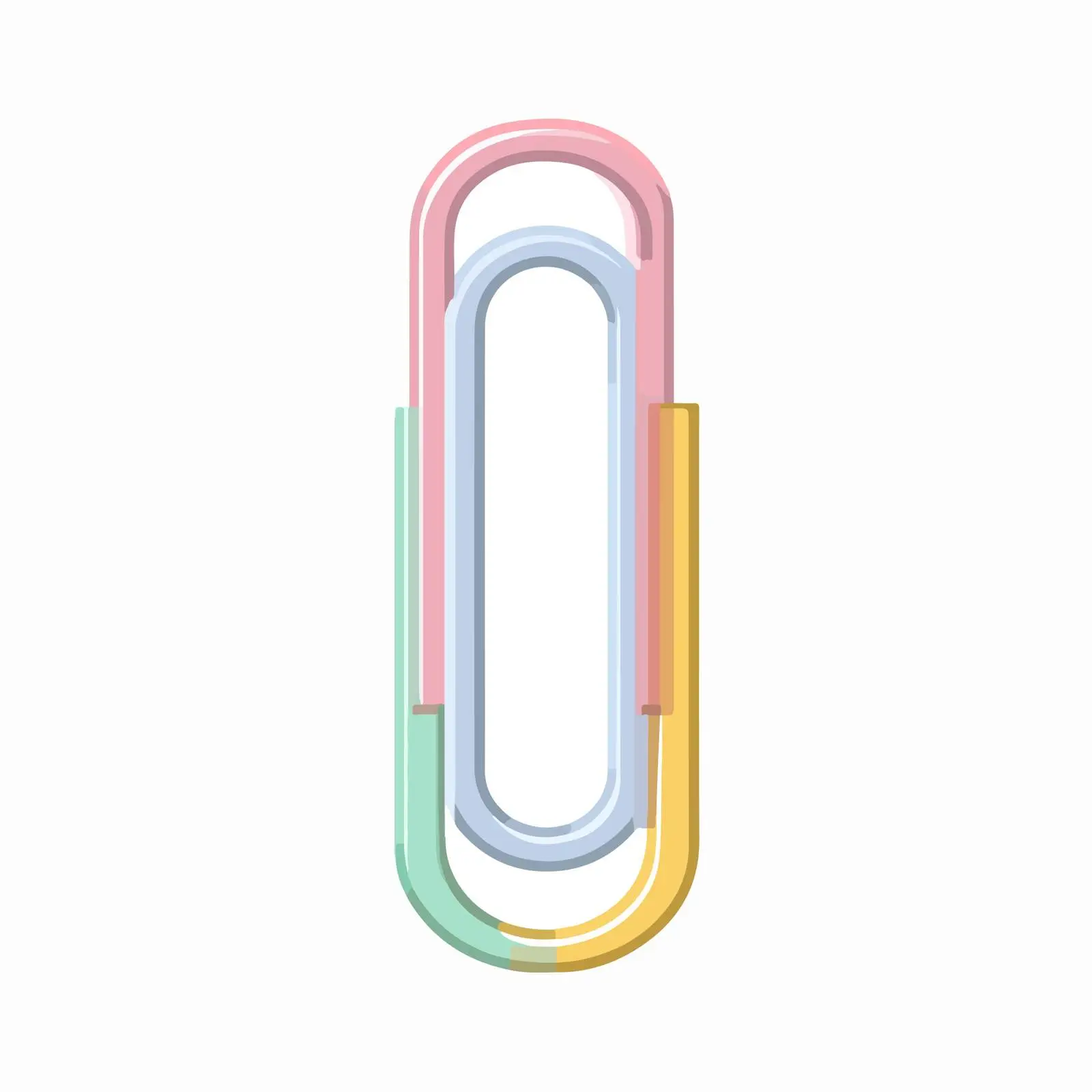 Modern Paperclip Icon — free download from Dotvec