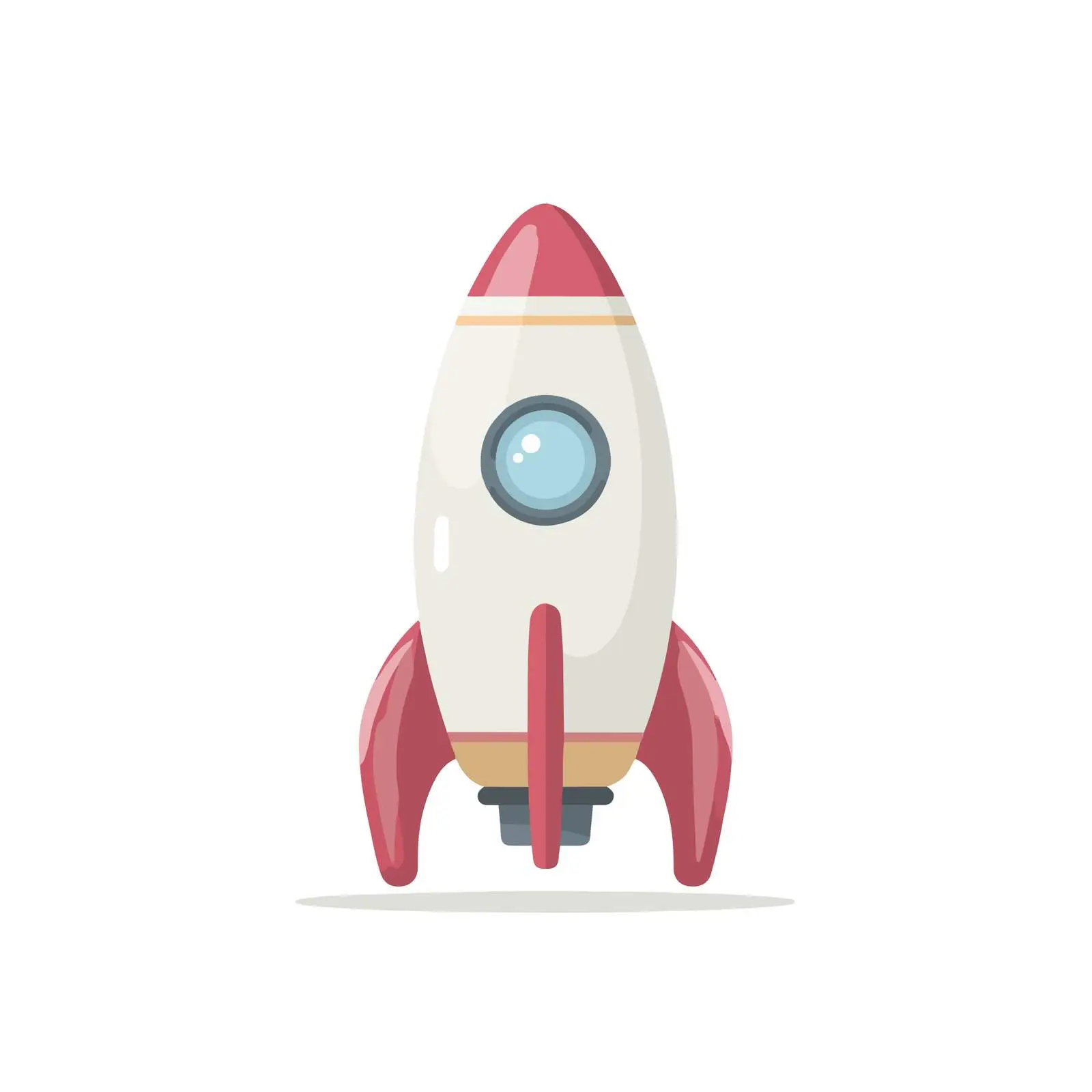 Modern Rocket Icon — free download from Dotvec
